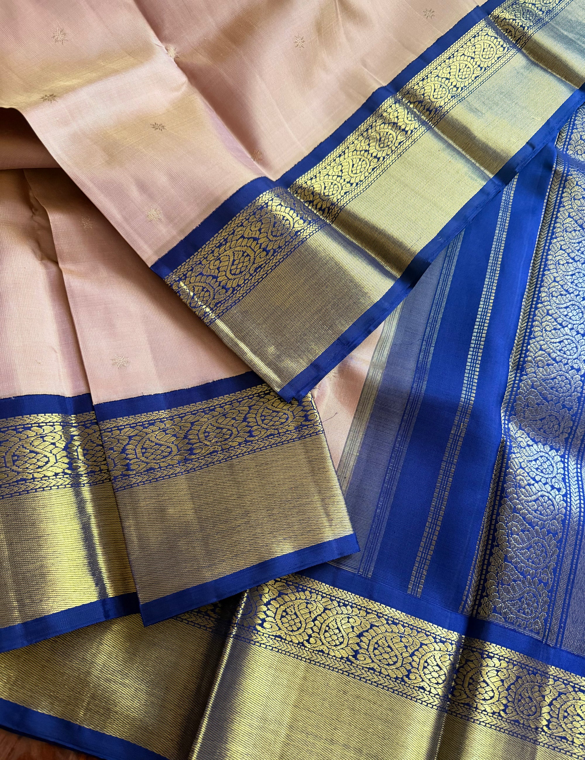 Korvai Kanjivaram  - Vintage Recreation Saree 