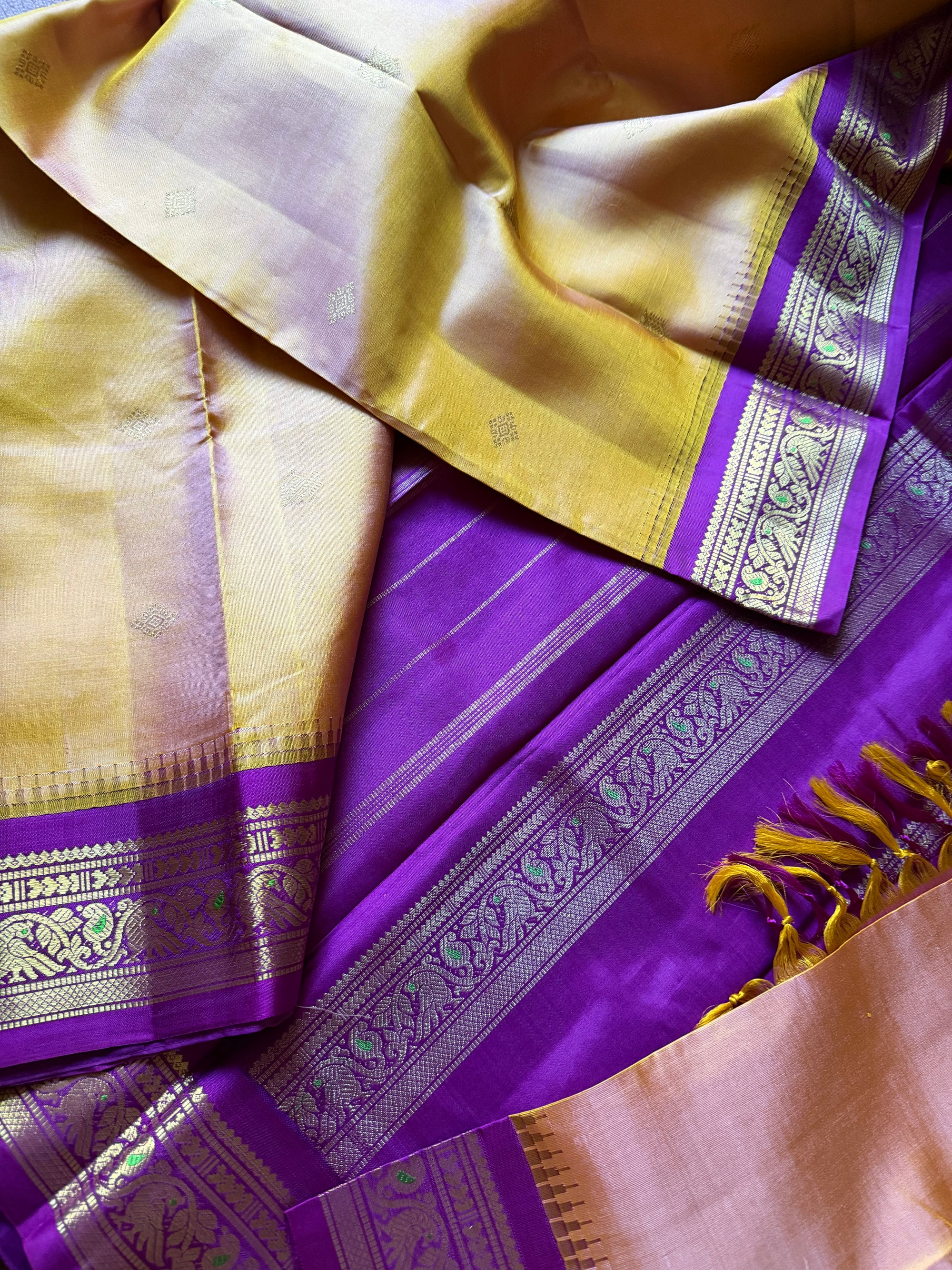 MYTHILI:  Vintage Korvai Kanjivaram