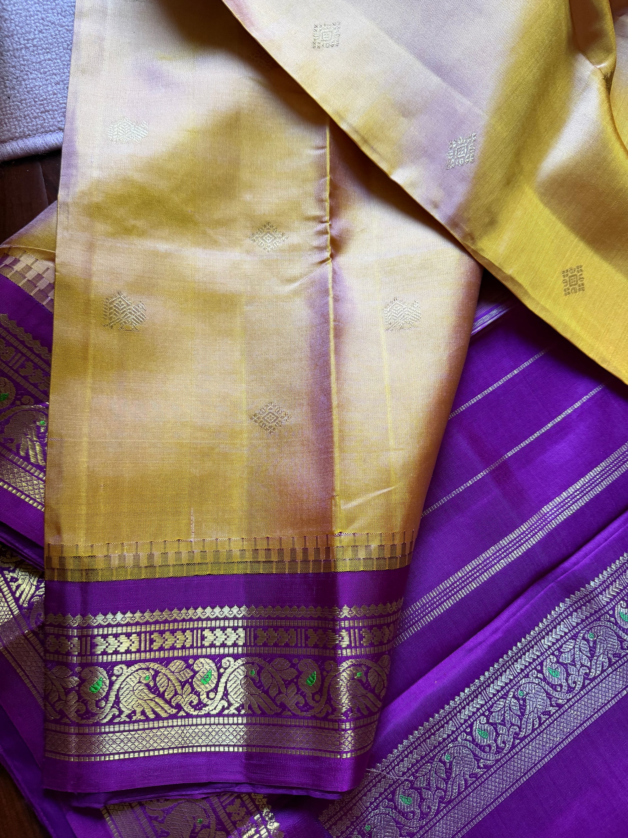 MYTHILI:  Vintage Korvai Kanjivaram
