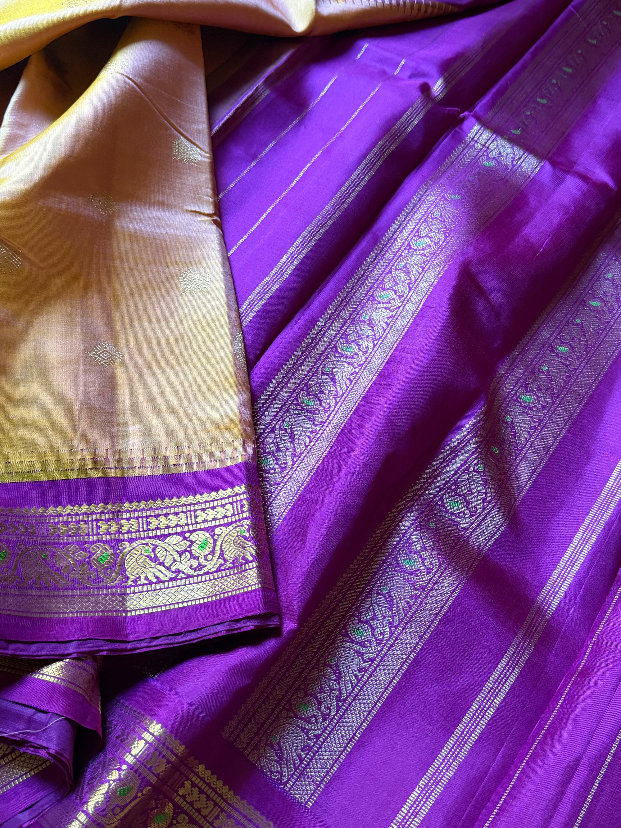 MYTHILI:  Vintage Korvai Kanjivaram