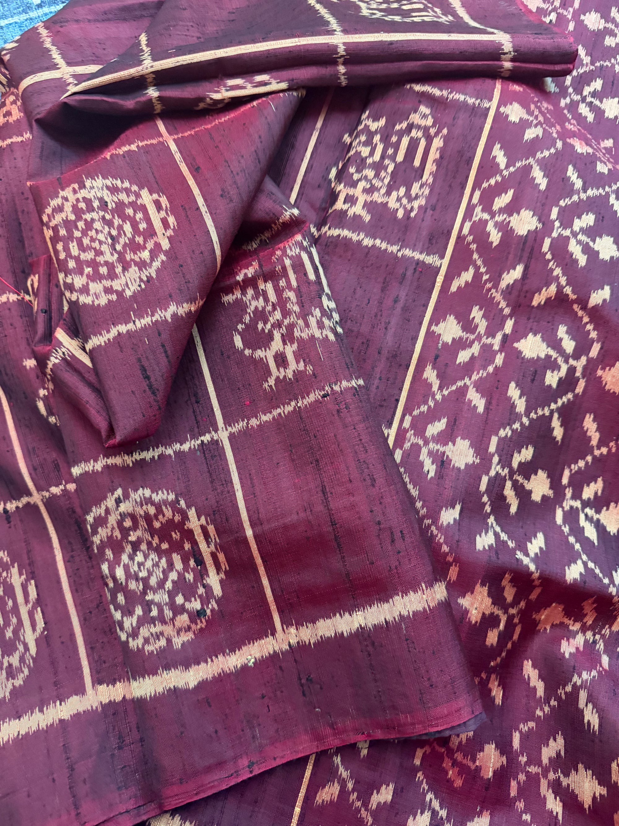 Patola Ikat Raw Silk