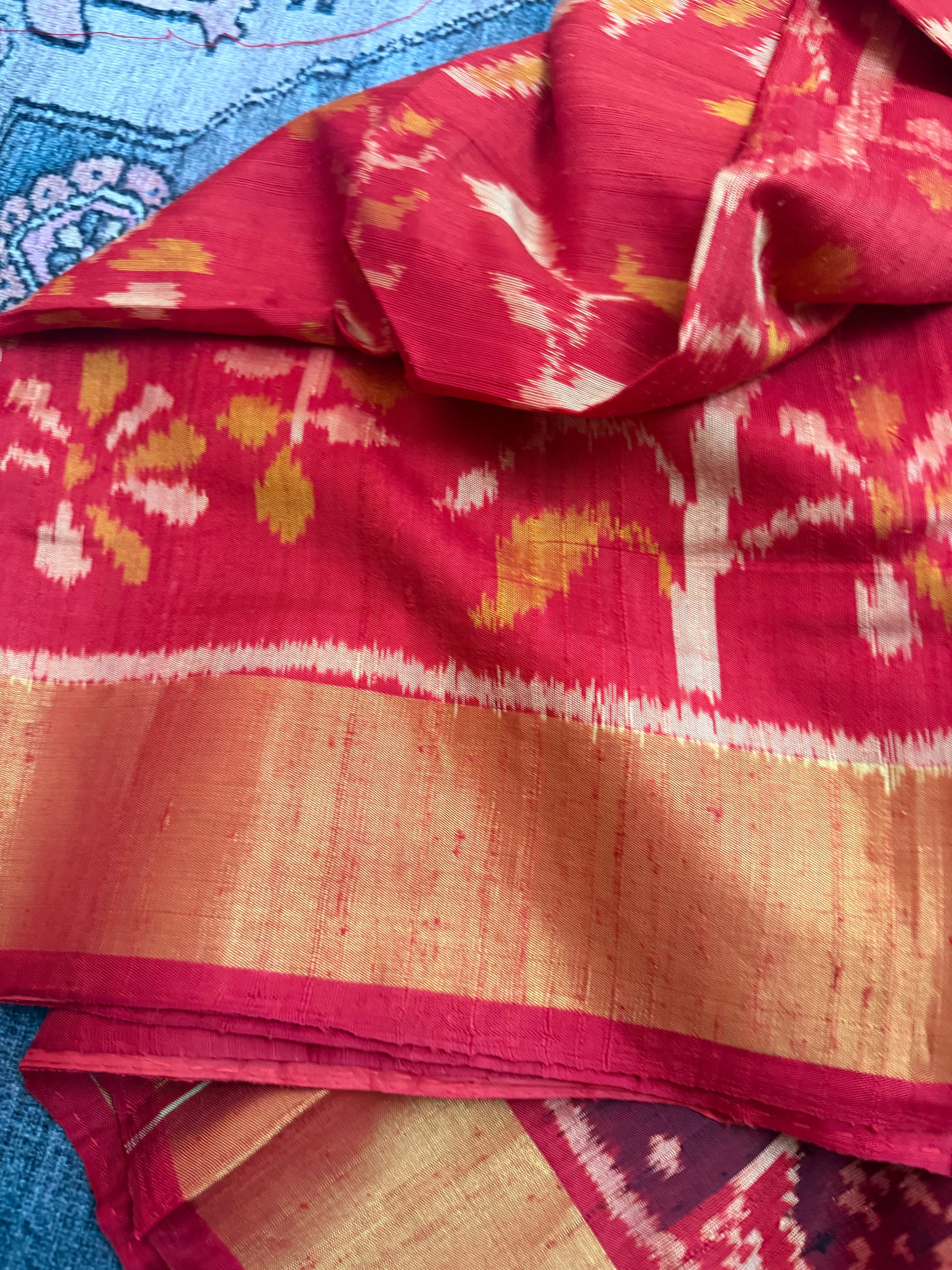 Patola Ikat Raw Silk