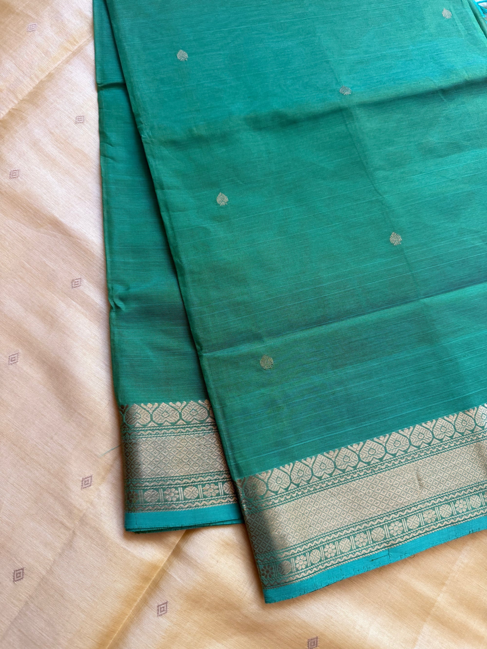 Silk Cotton :  Rama Green