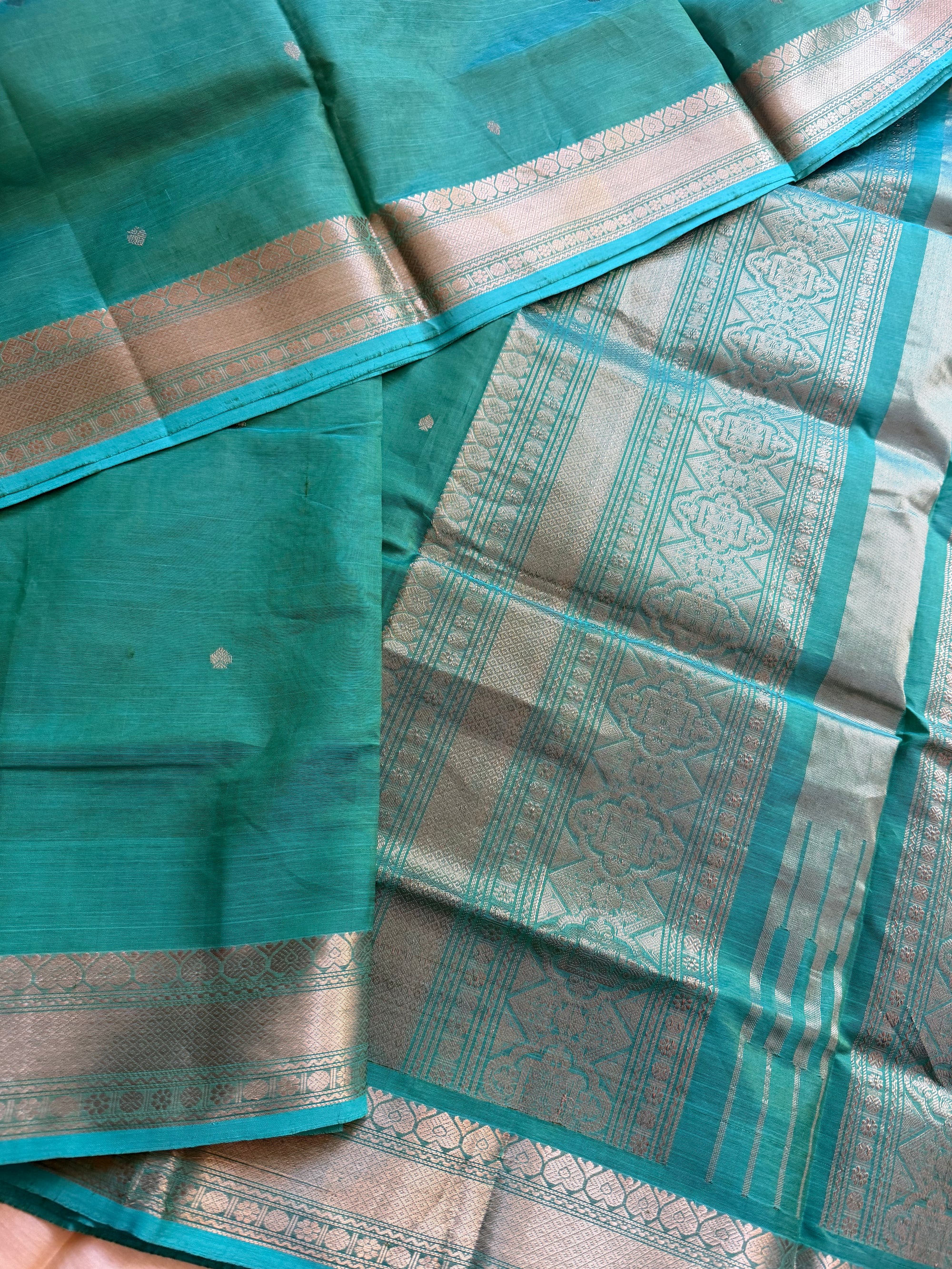 Silk Cotton :  Rama Green