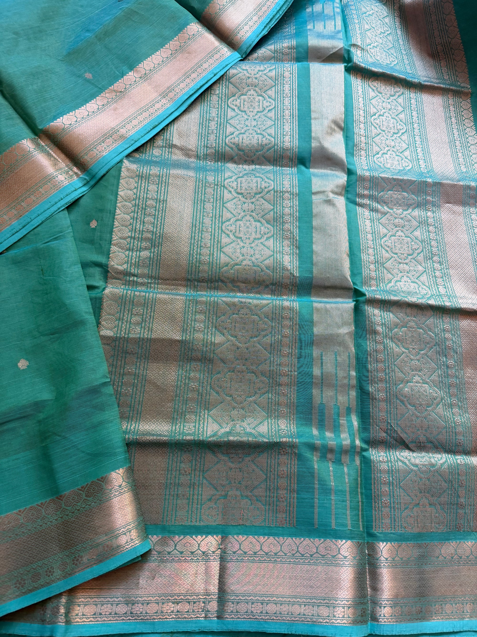Silk Cotton :  Rama Green