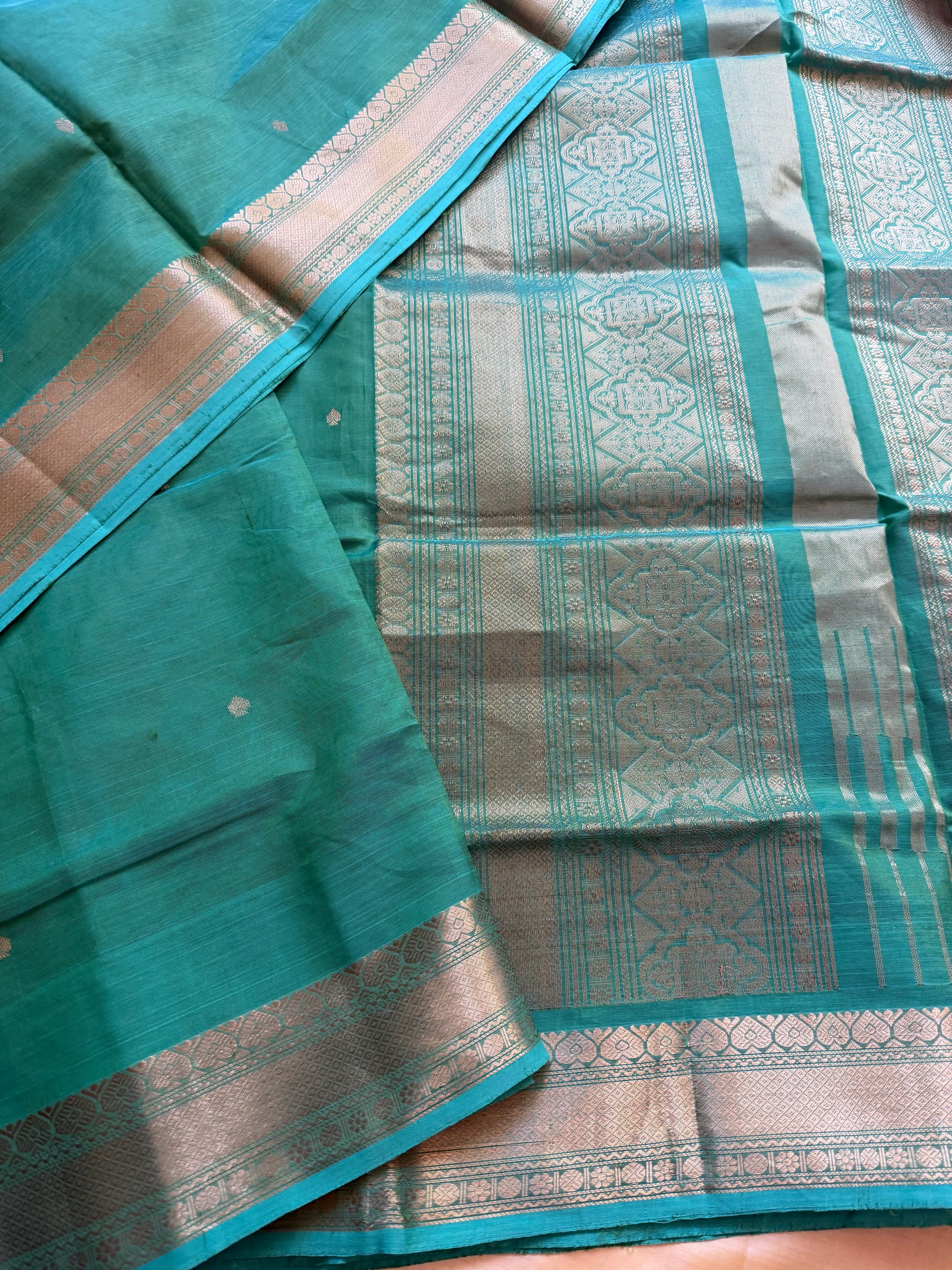 Silk Cotton :  Rama Green