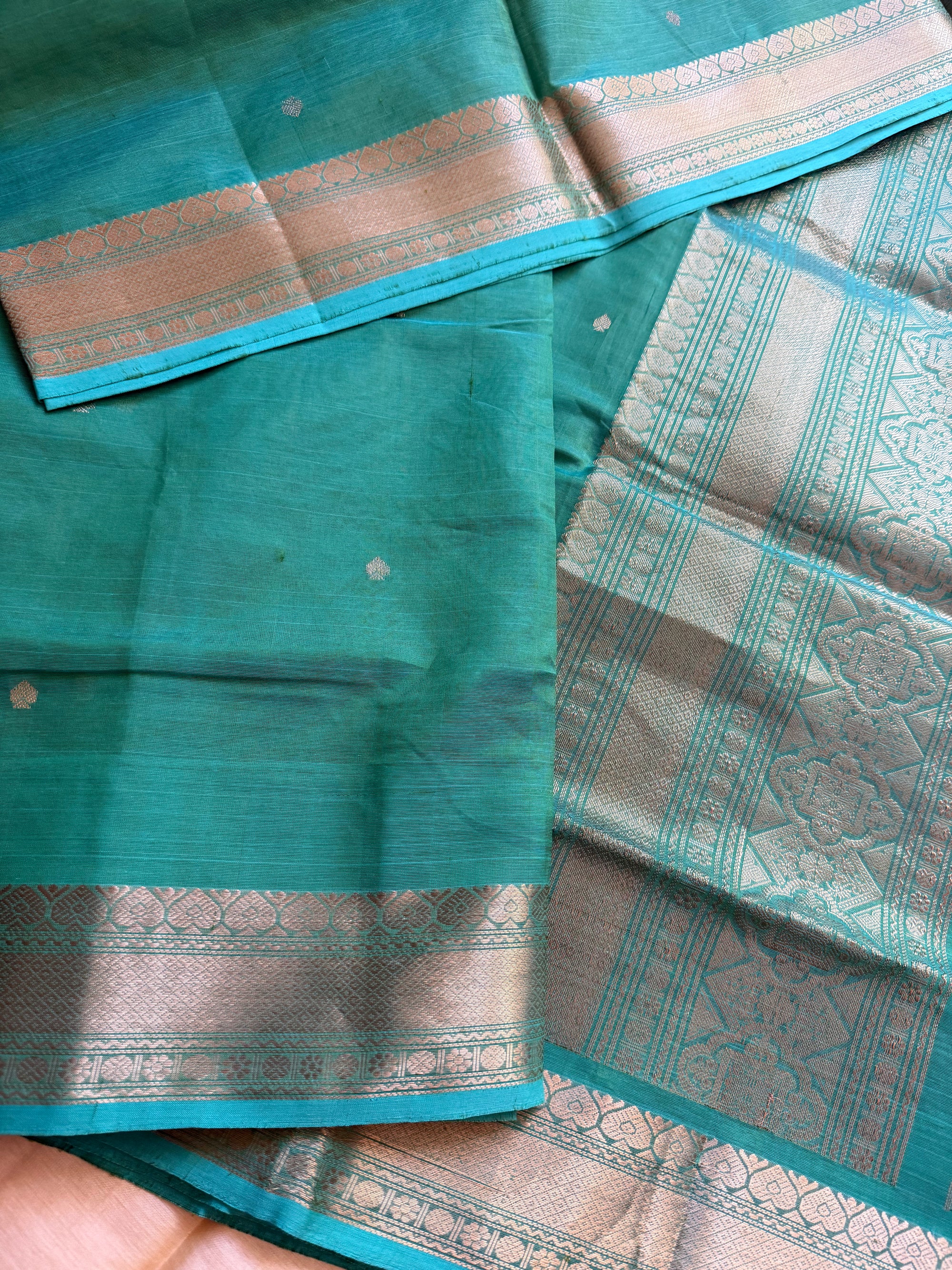 Silk Cotton :  Rama Green