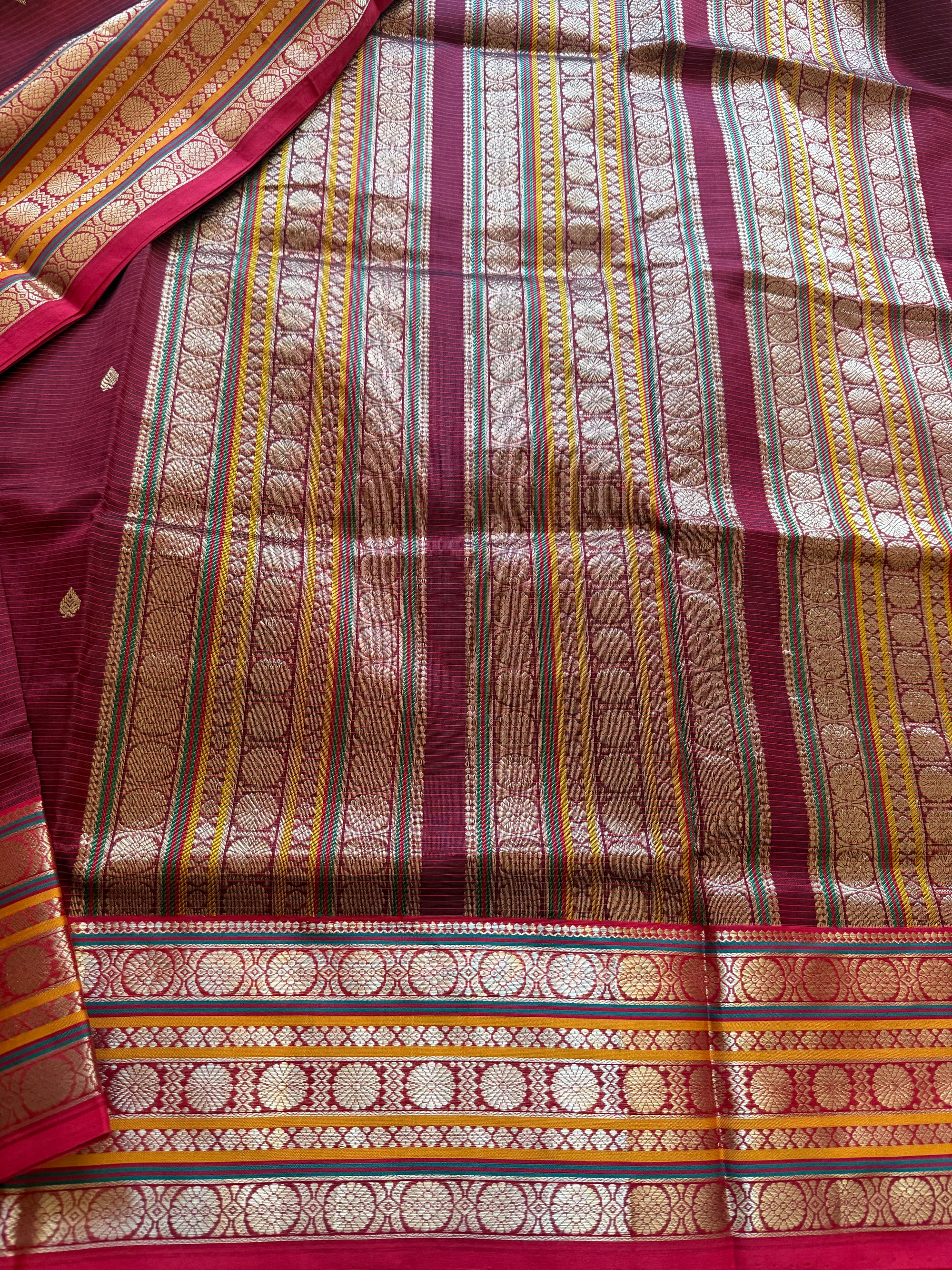 Silk Cotton : Buttas &amp; Stripes