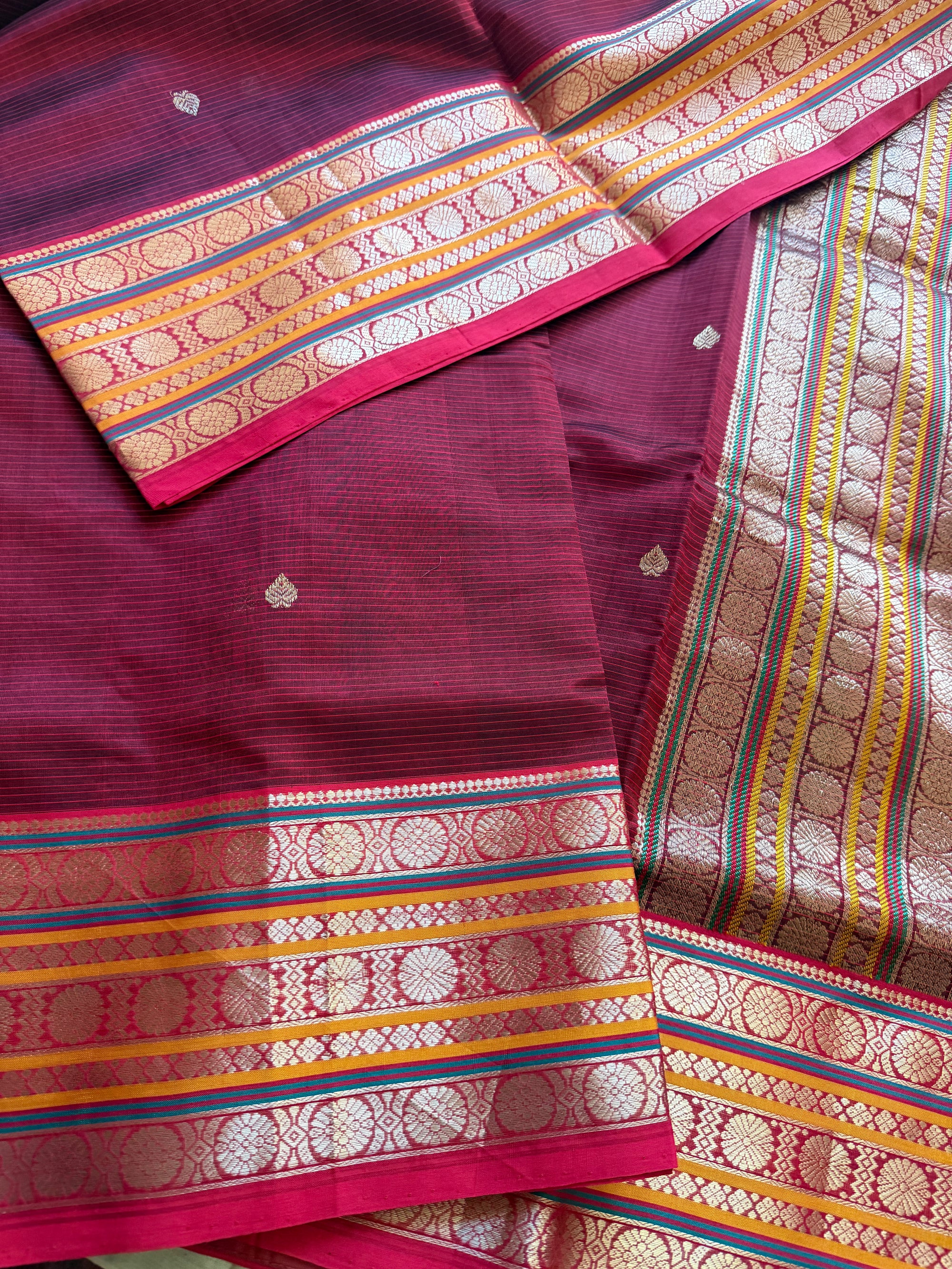 Silk Cotton : Buttas &amp; Stripes