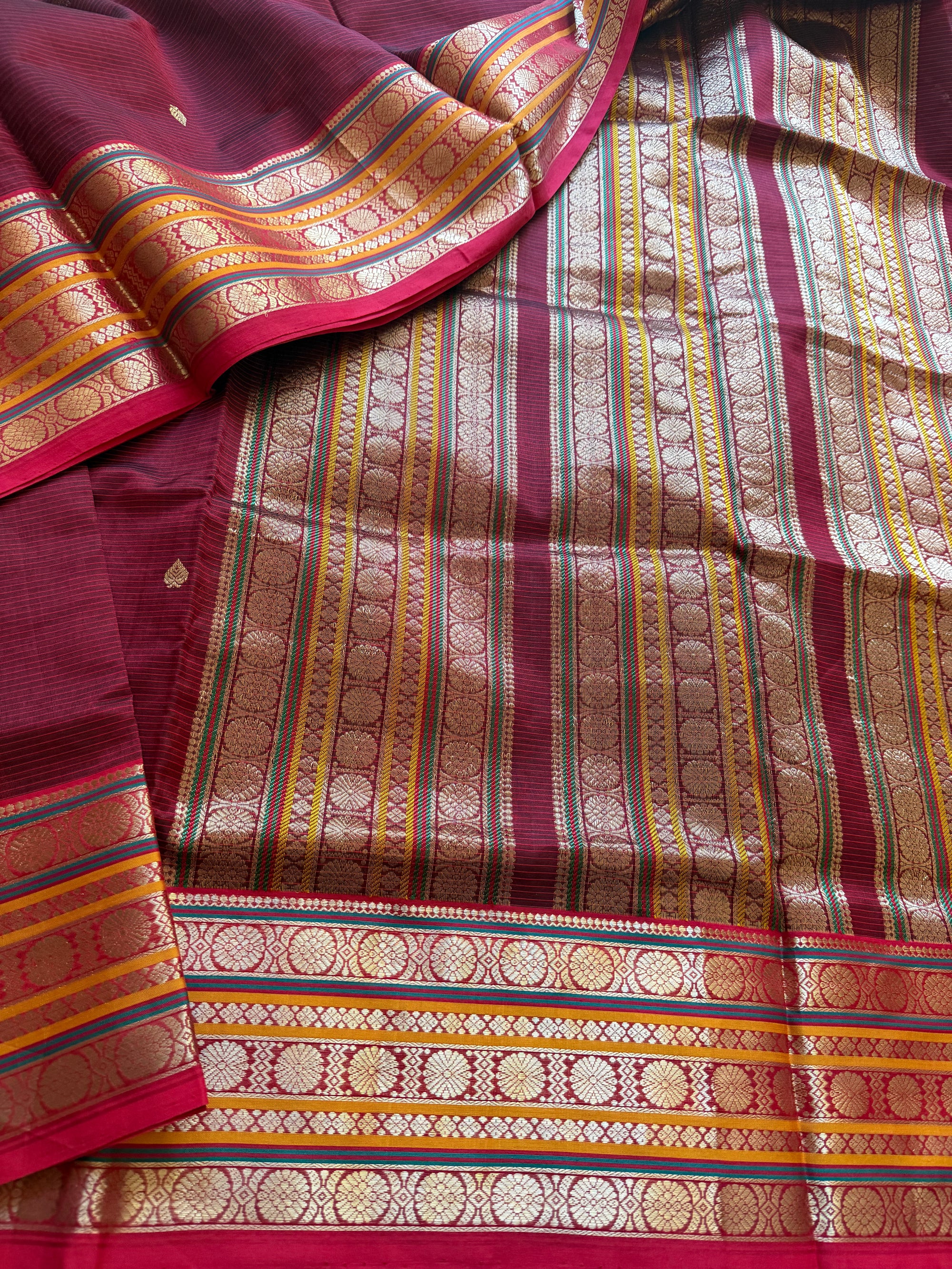 Silk Cotton : Buttas &amp; Stripes