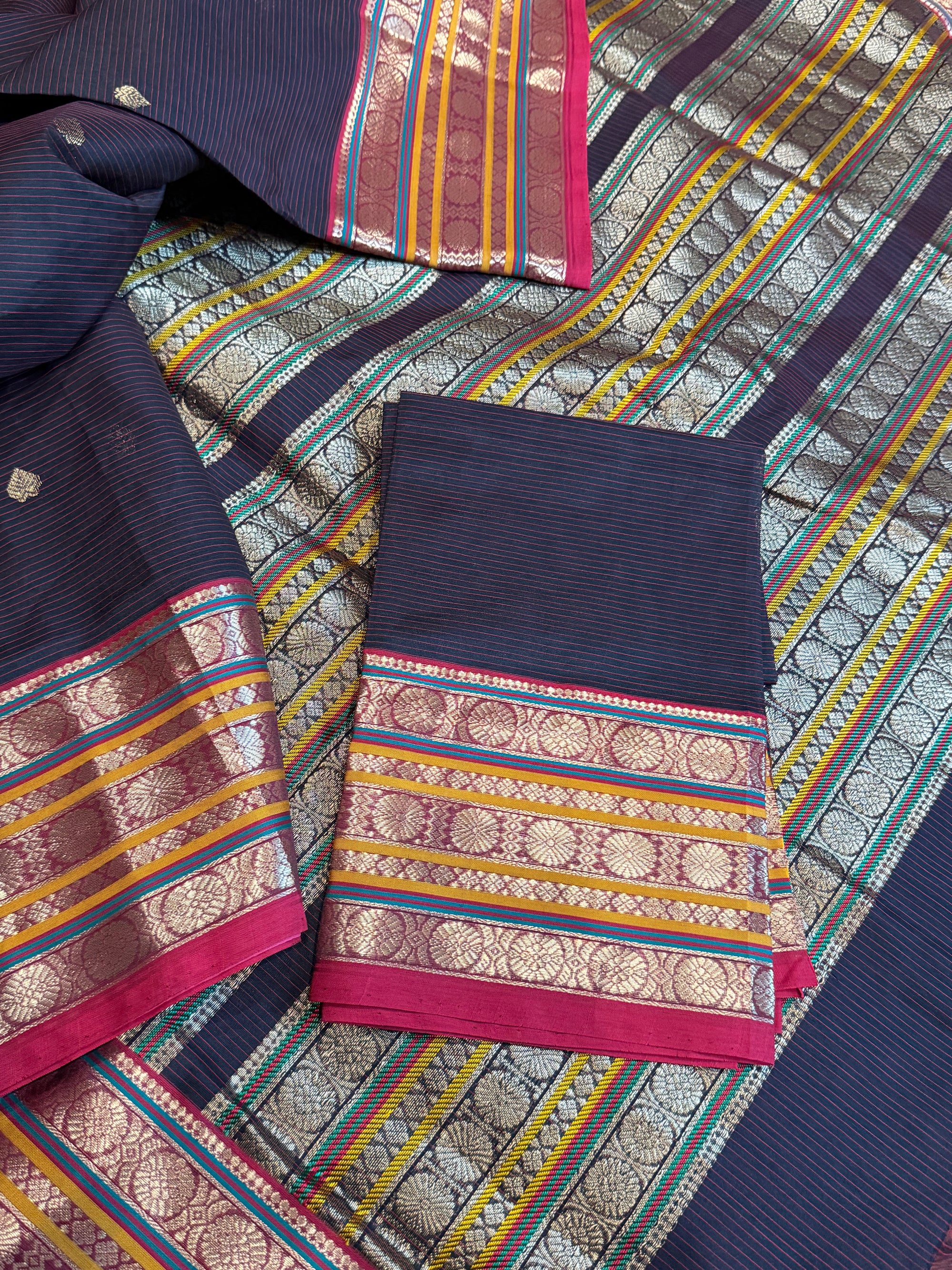 Silk Cotton : Coffee Brown