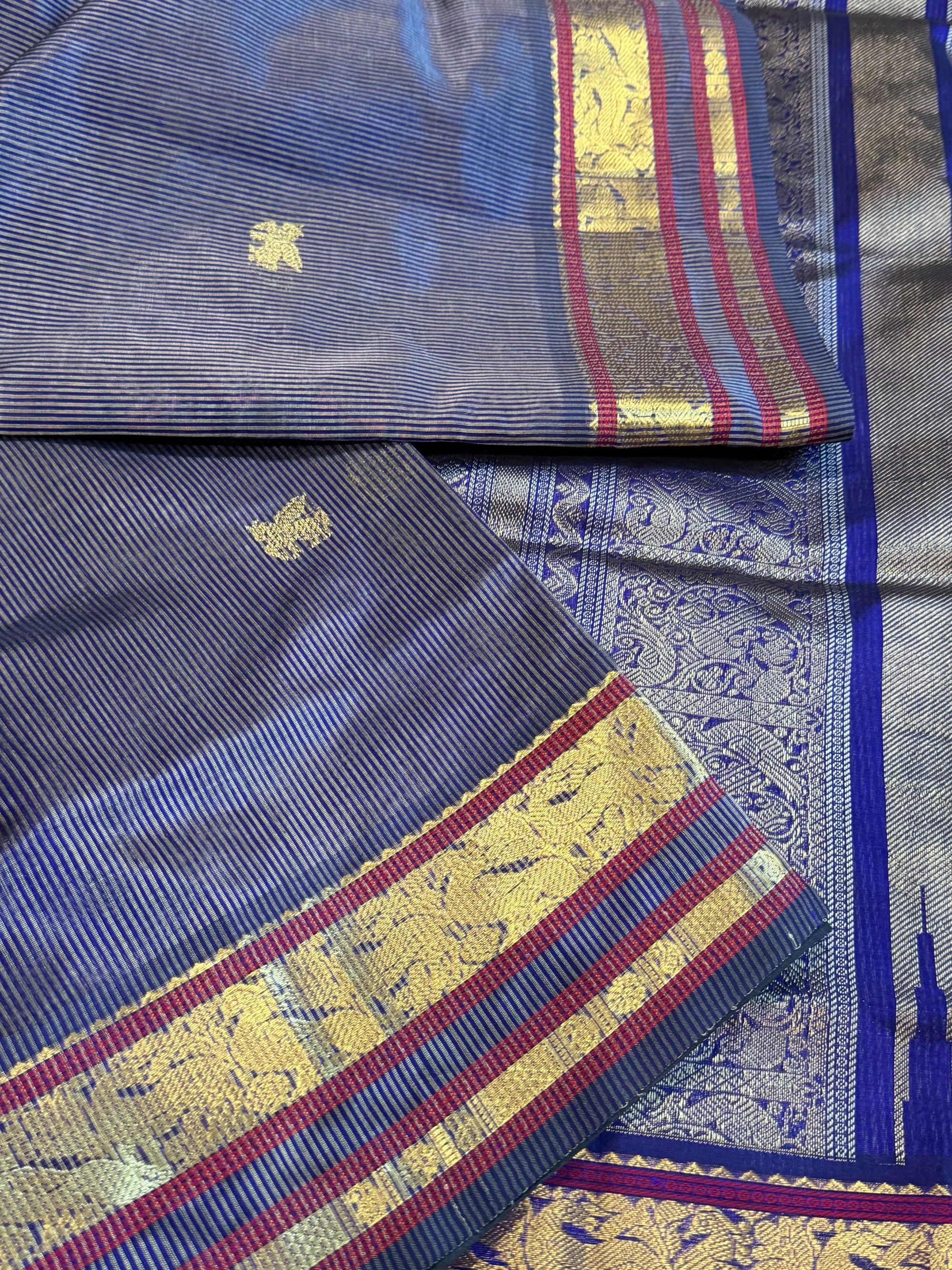Silk Cotton: Vertical stripes