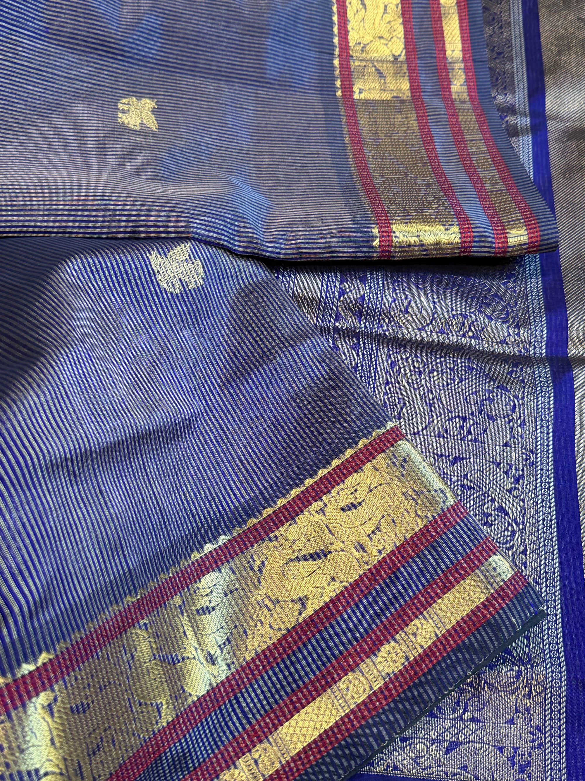 Silk Cotton: Vertical stripes