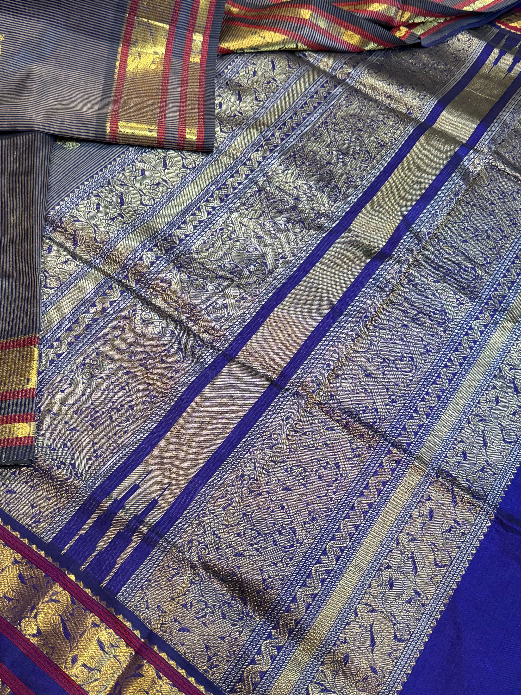 Silk Cotton: Vertical stripes