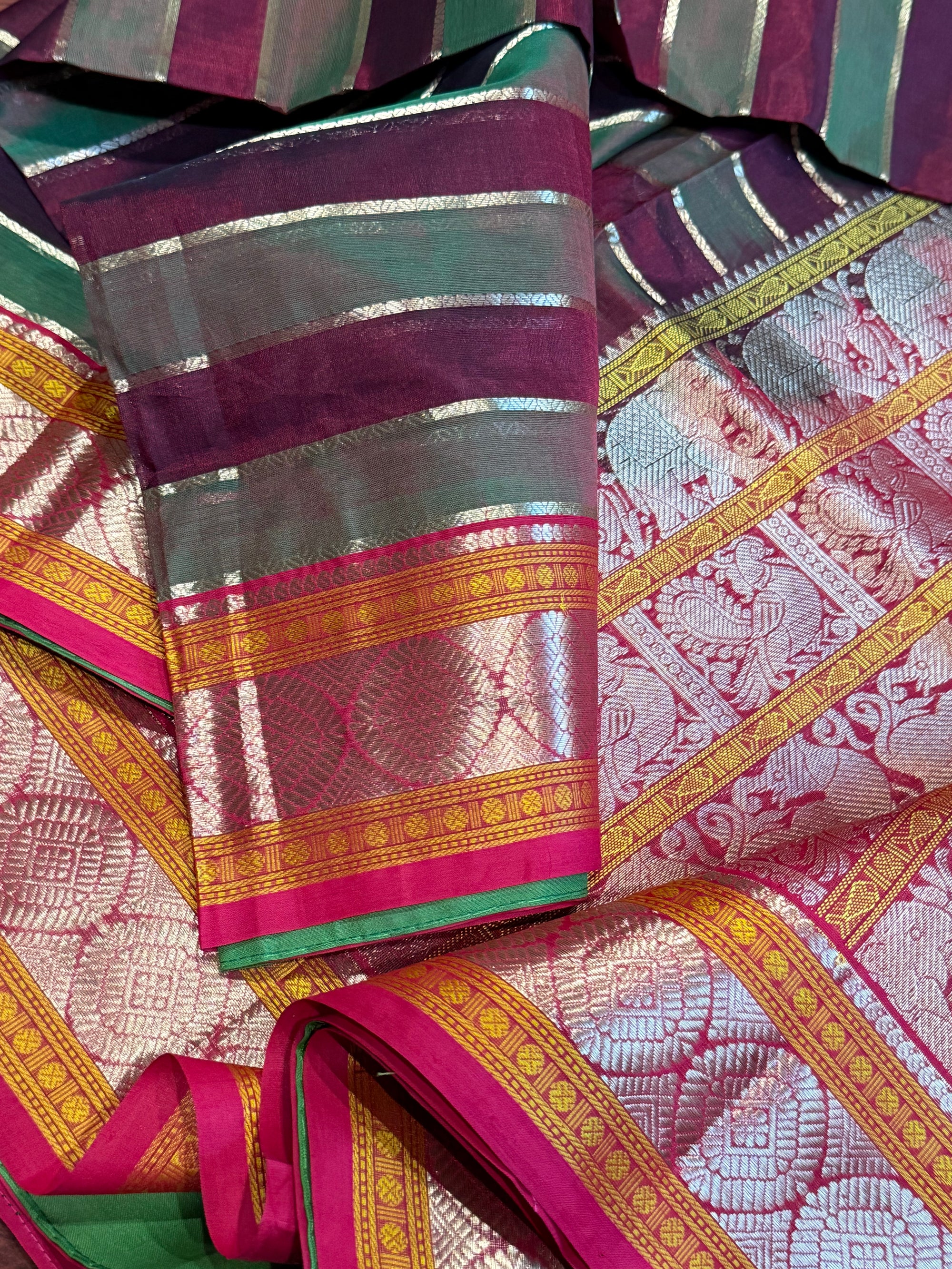Silk Cotton: Mutli color