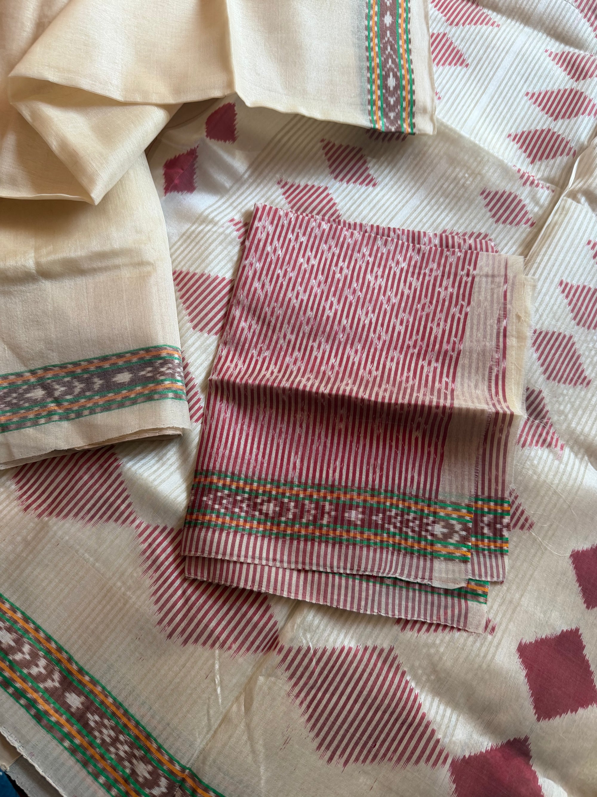 Pochampally Ikat: Organza
