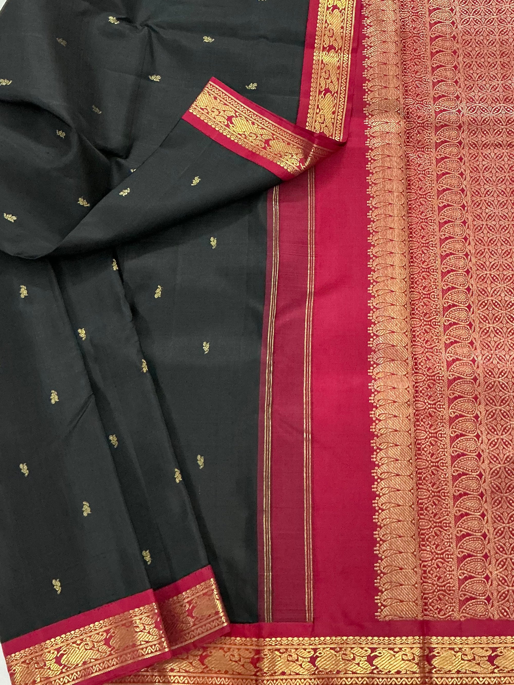 Korvai Kanjivaram  - Vintage Recreation (Saree 