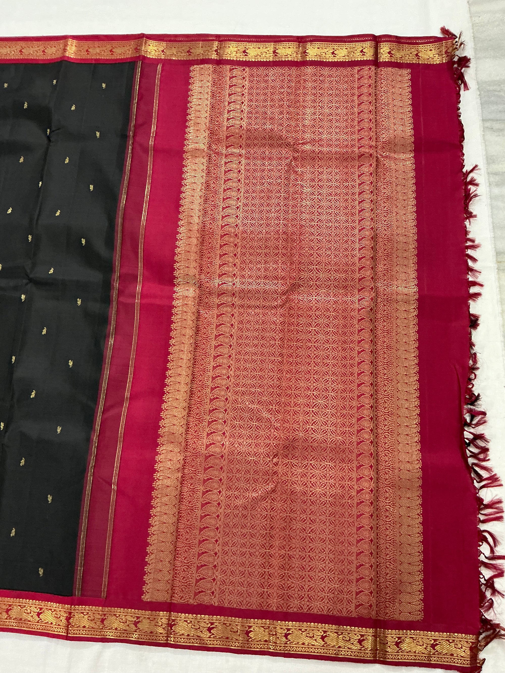 Korvai Kanjivaram  - Vintage Recreation (Saree 
