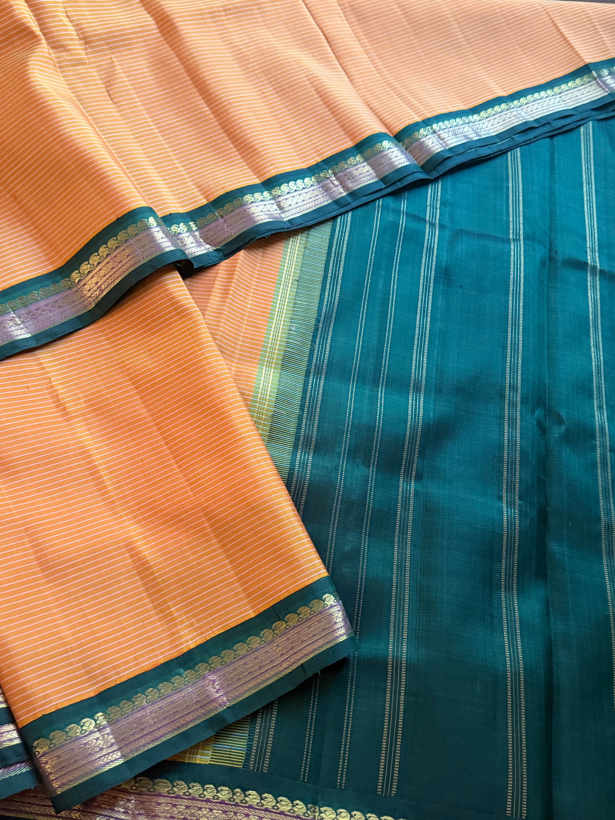 MAATHEY: Korvai Kanjivaram Silk