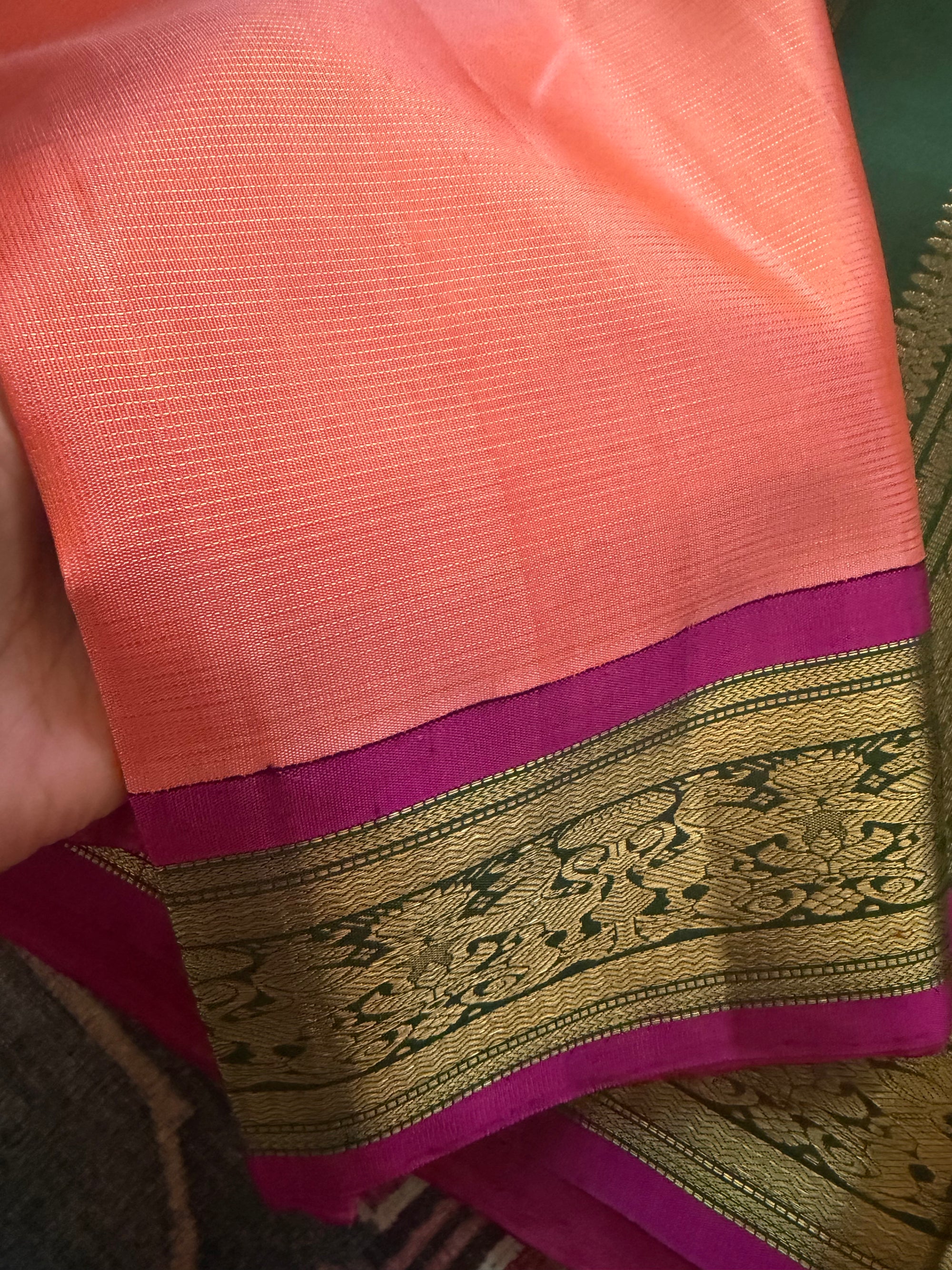MYTHILI:  Vairaoosi Korvai Kanjivaram Silk