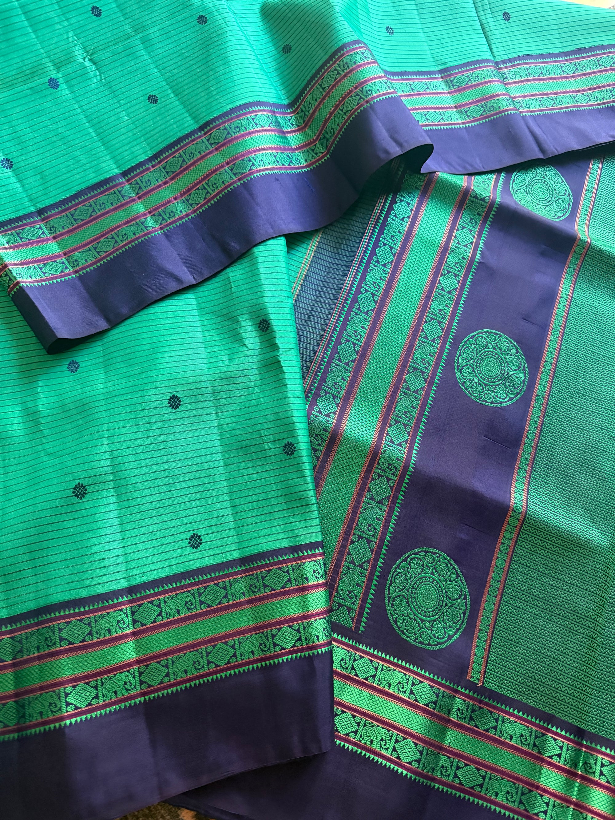 No Zari  Kanjivaram Silk