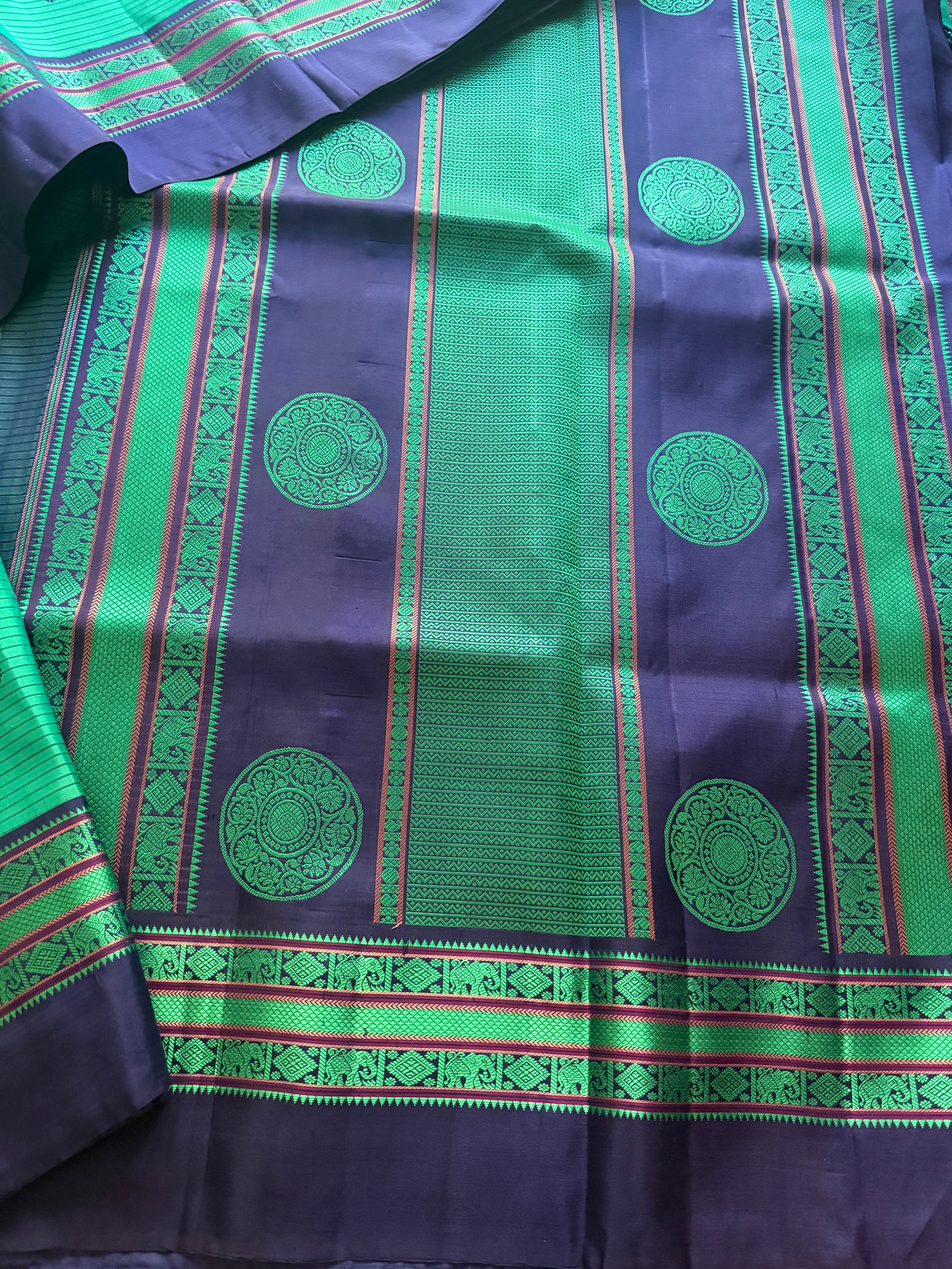 No Zari  Kanjivaram Silk