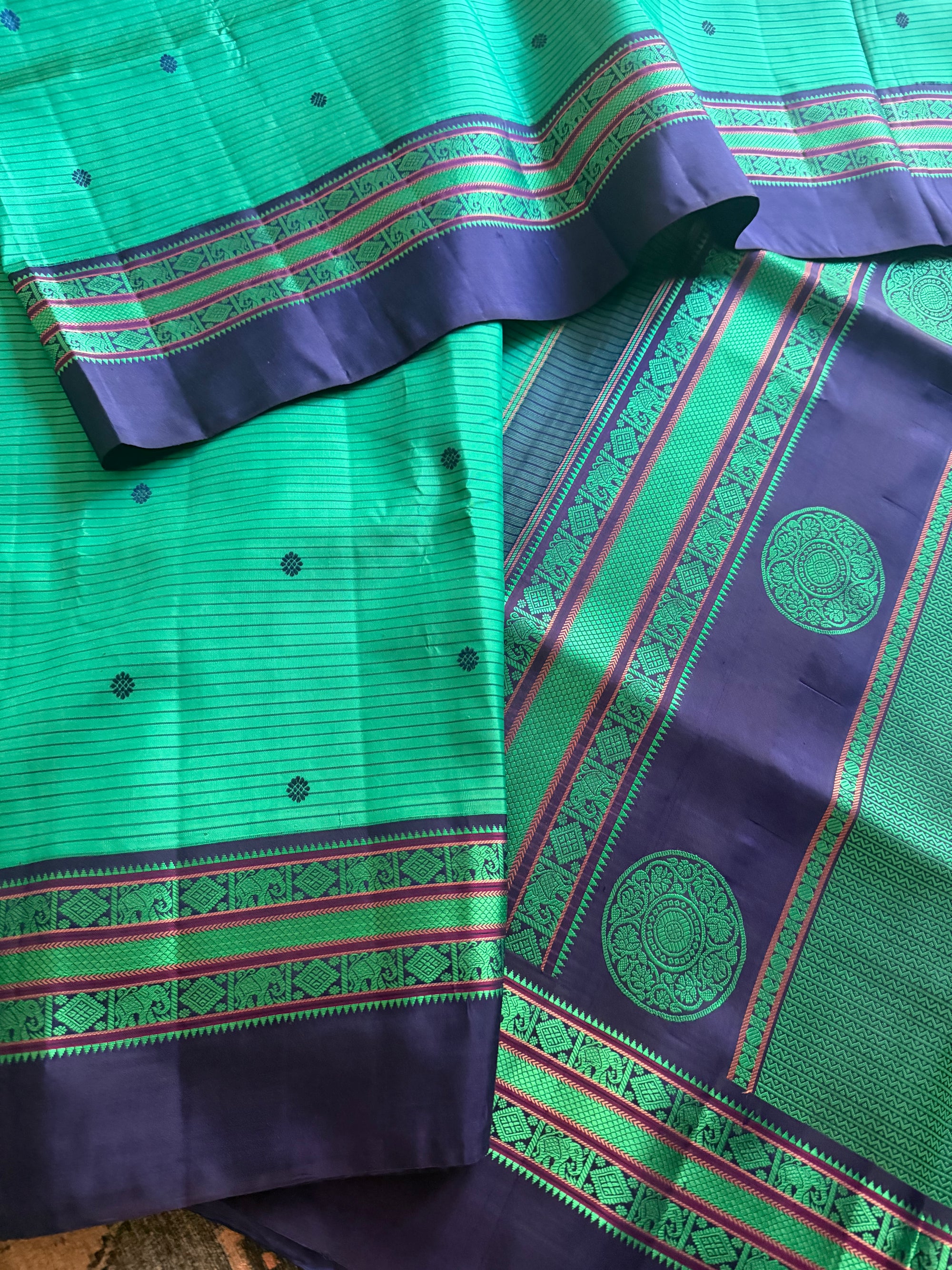 No Zari  Kanjivaram Silk