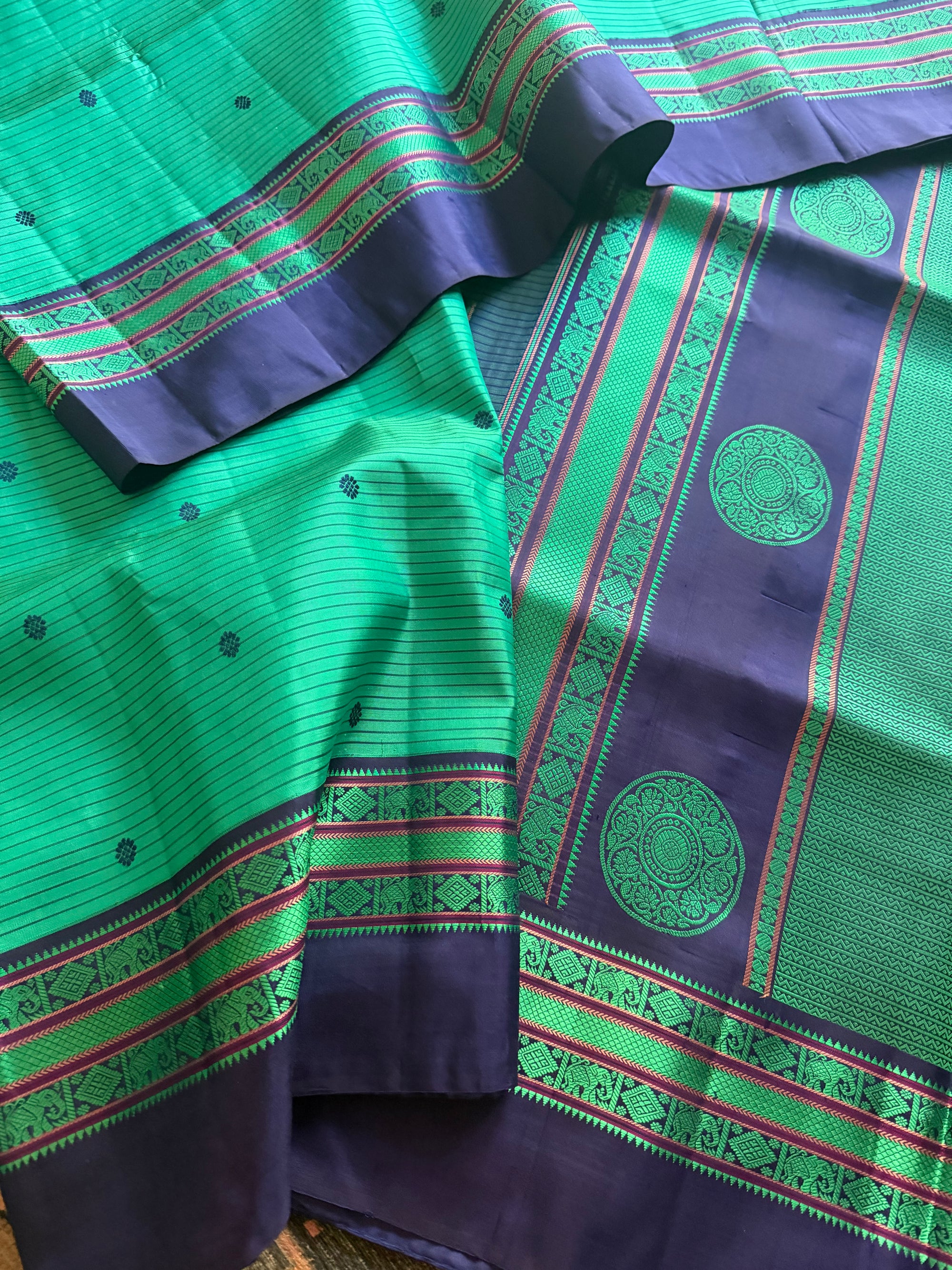 No Zari  Kanjivaram Silk