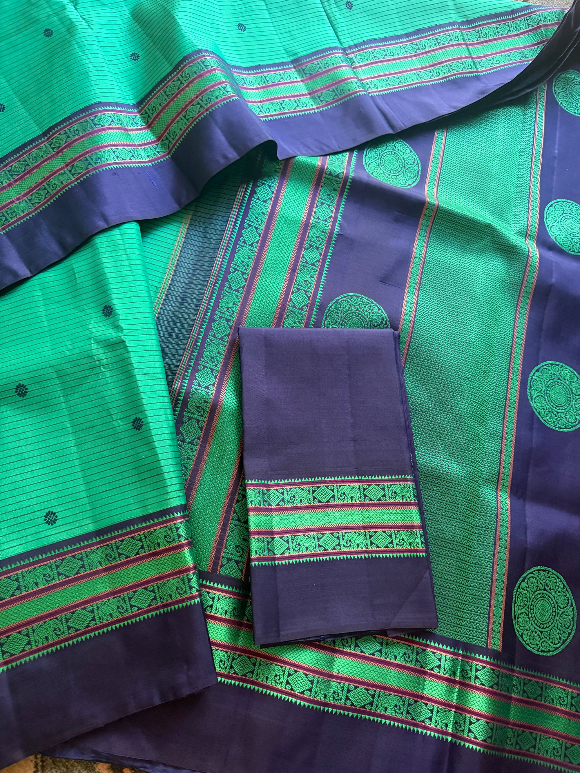No Zari  Kanjivaram Silk