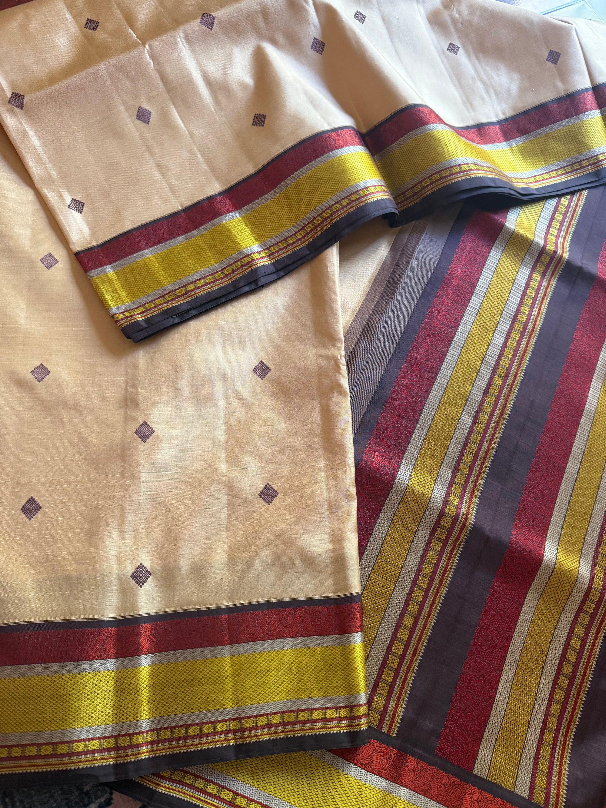 No Zari  Kanjivaram Silk