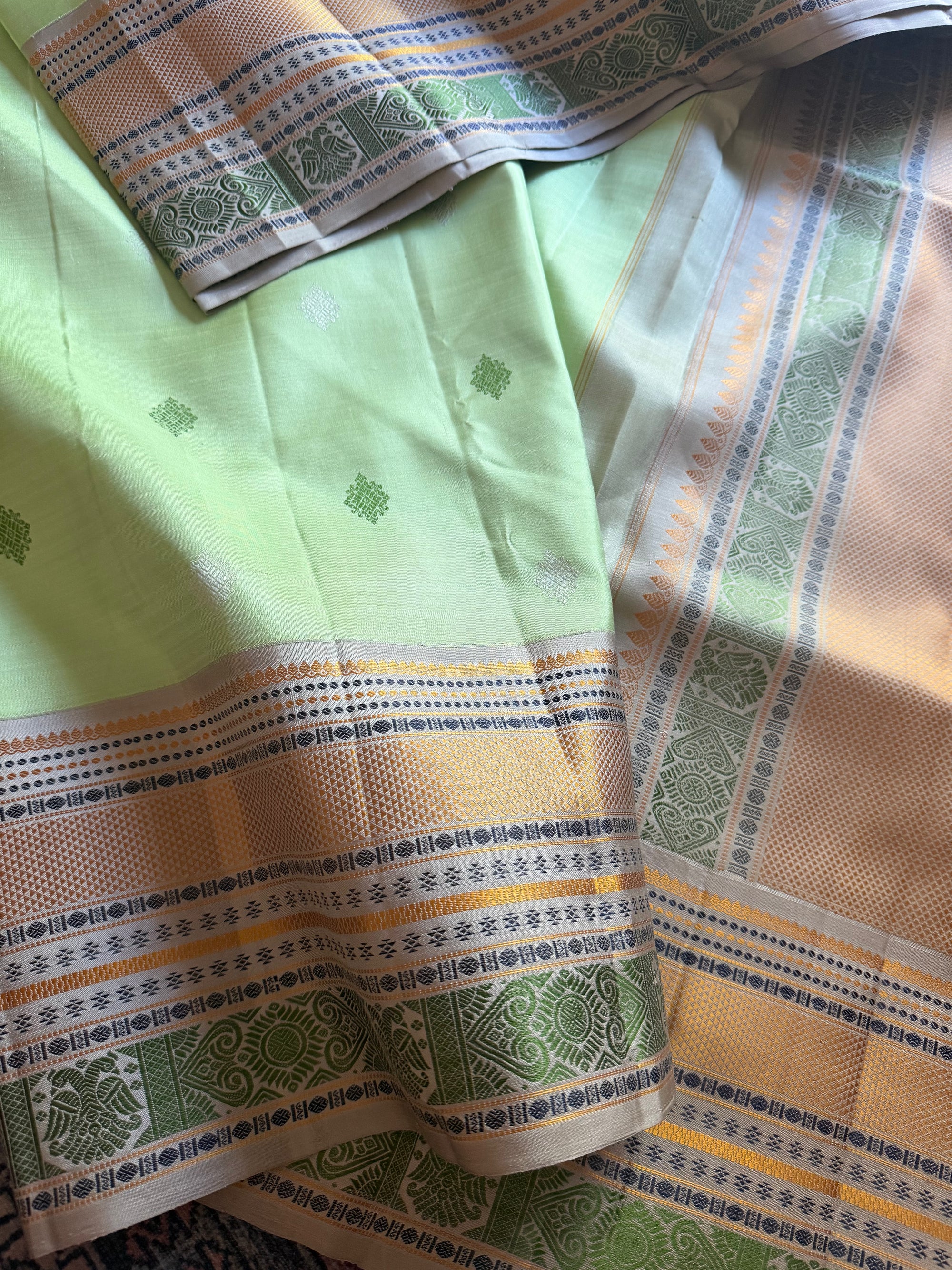 No Zari  Kanjivaram Silk