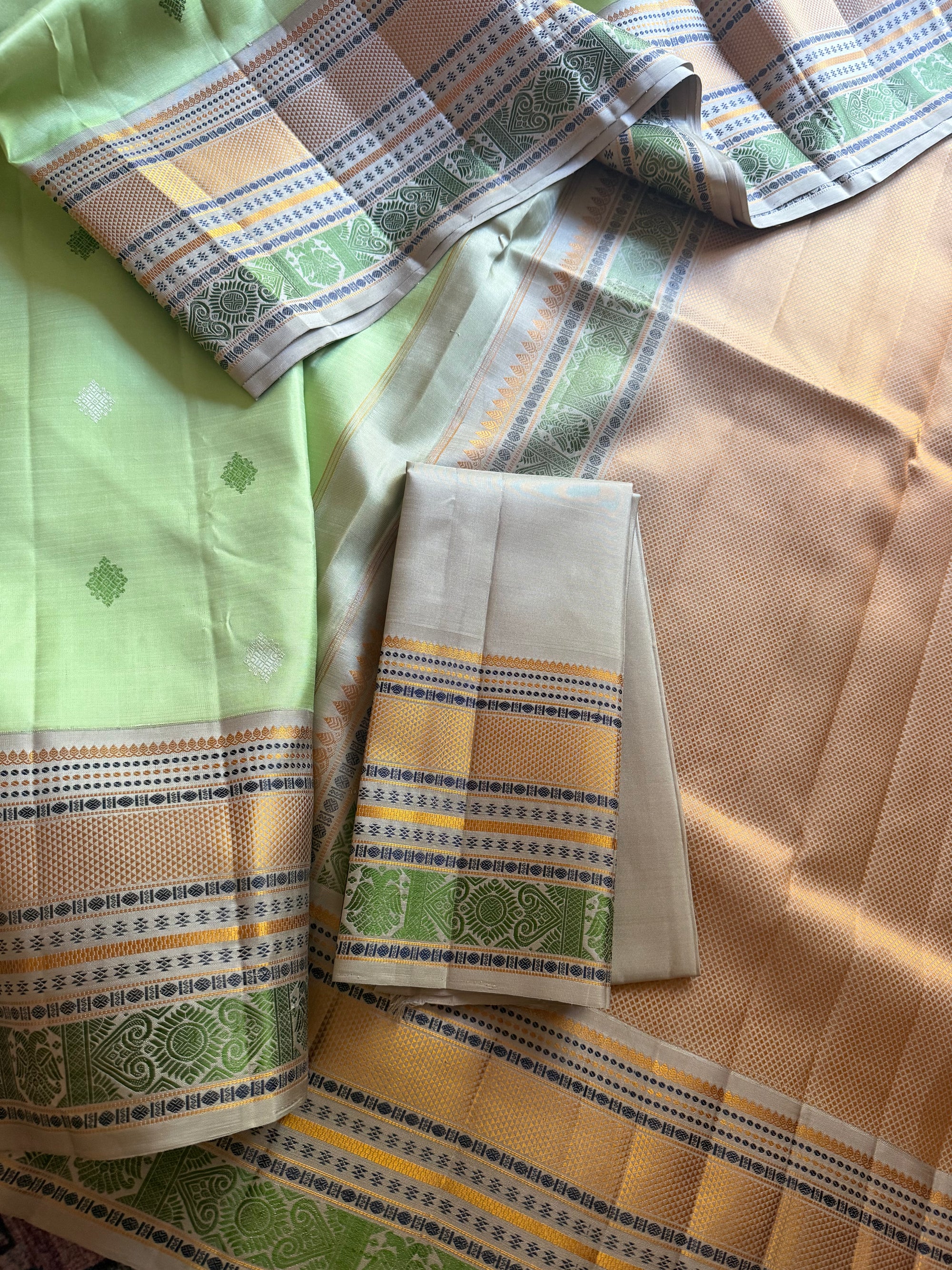 No Zari  Kanjivaram Silk