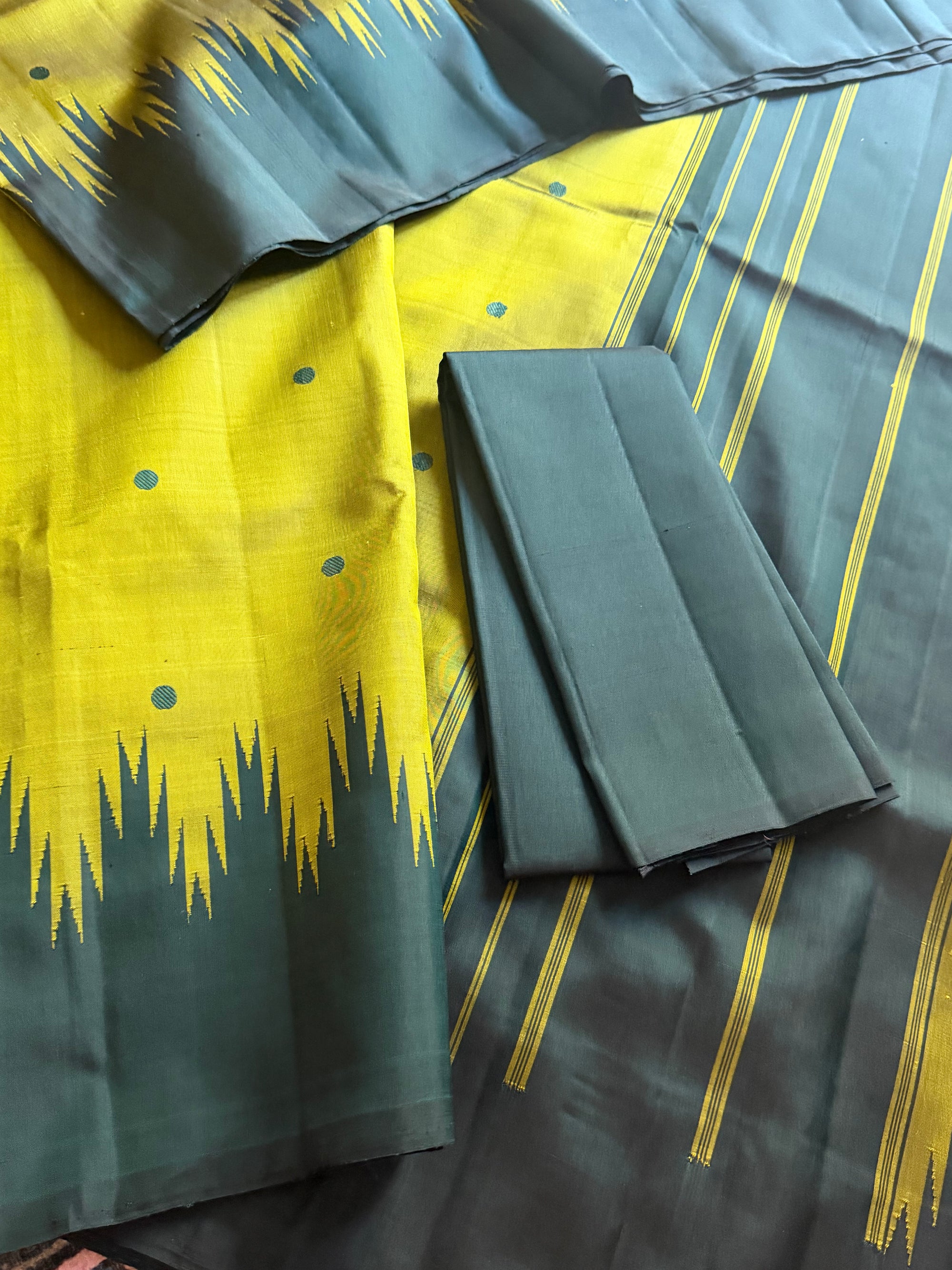 No Zari  Kanjivaram Silk