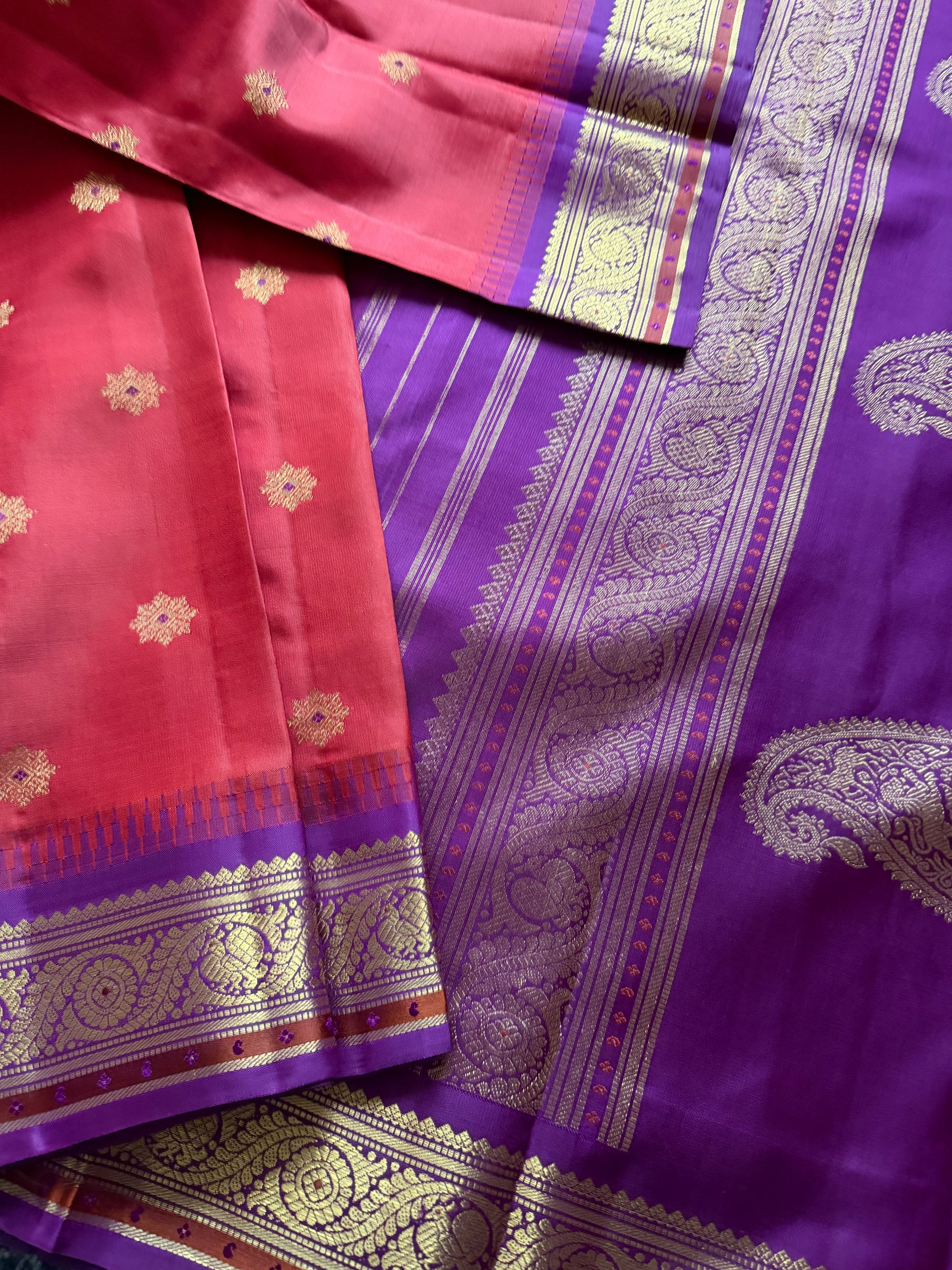 MYTHILI:  Vintage Korvai Kanjivaram