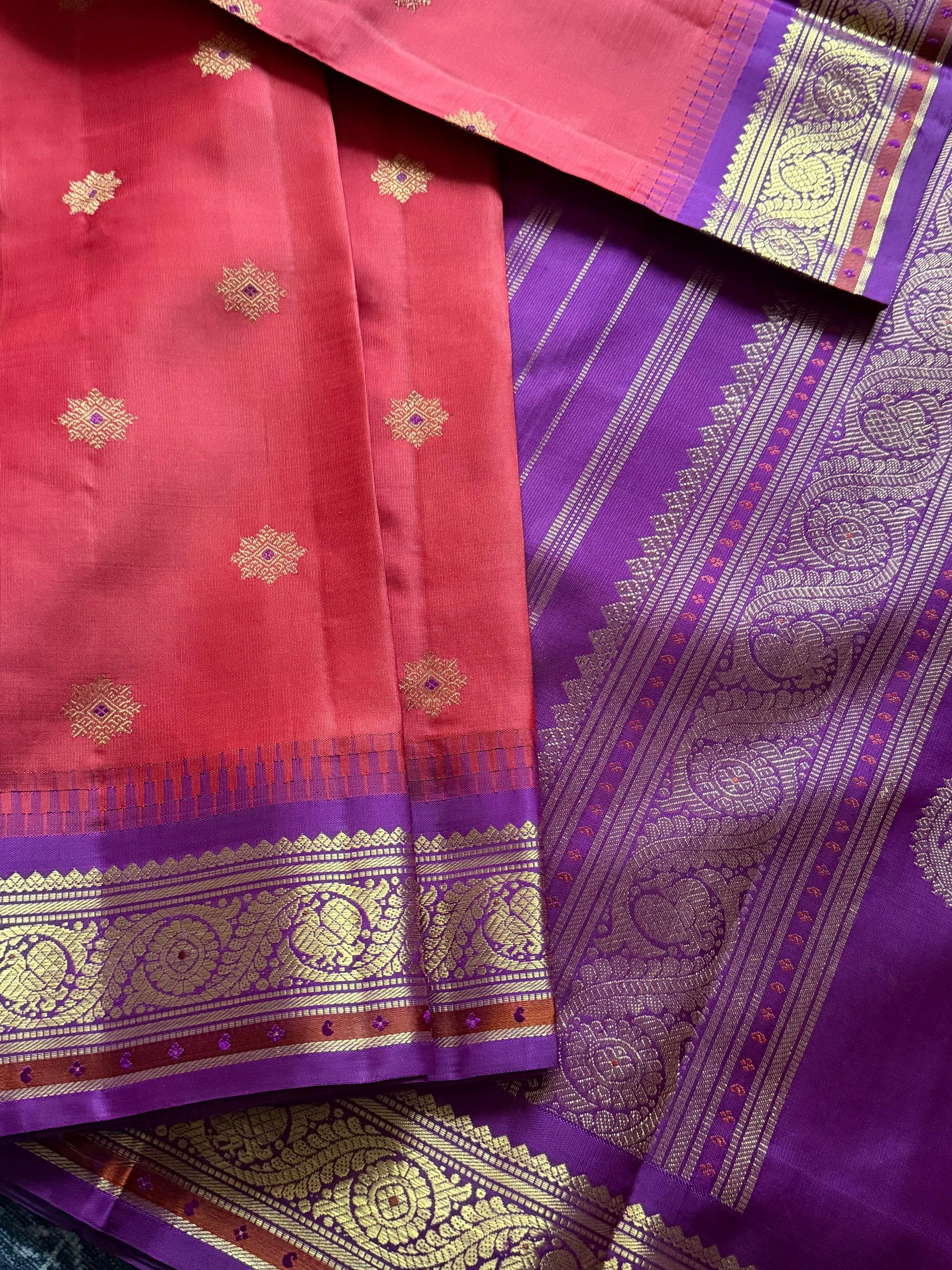 MYTHILI:  Vintage Korvai Kanjivaram