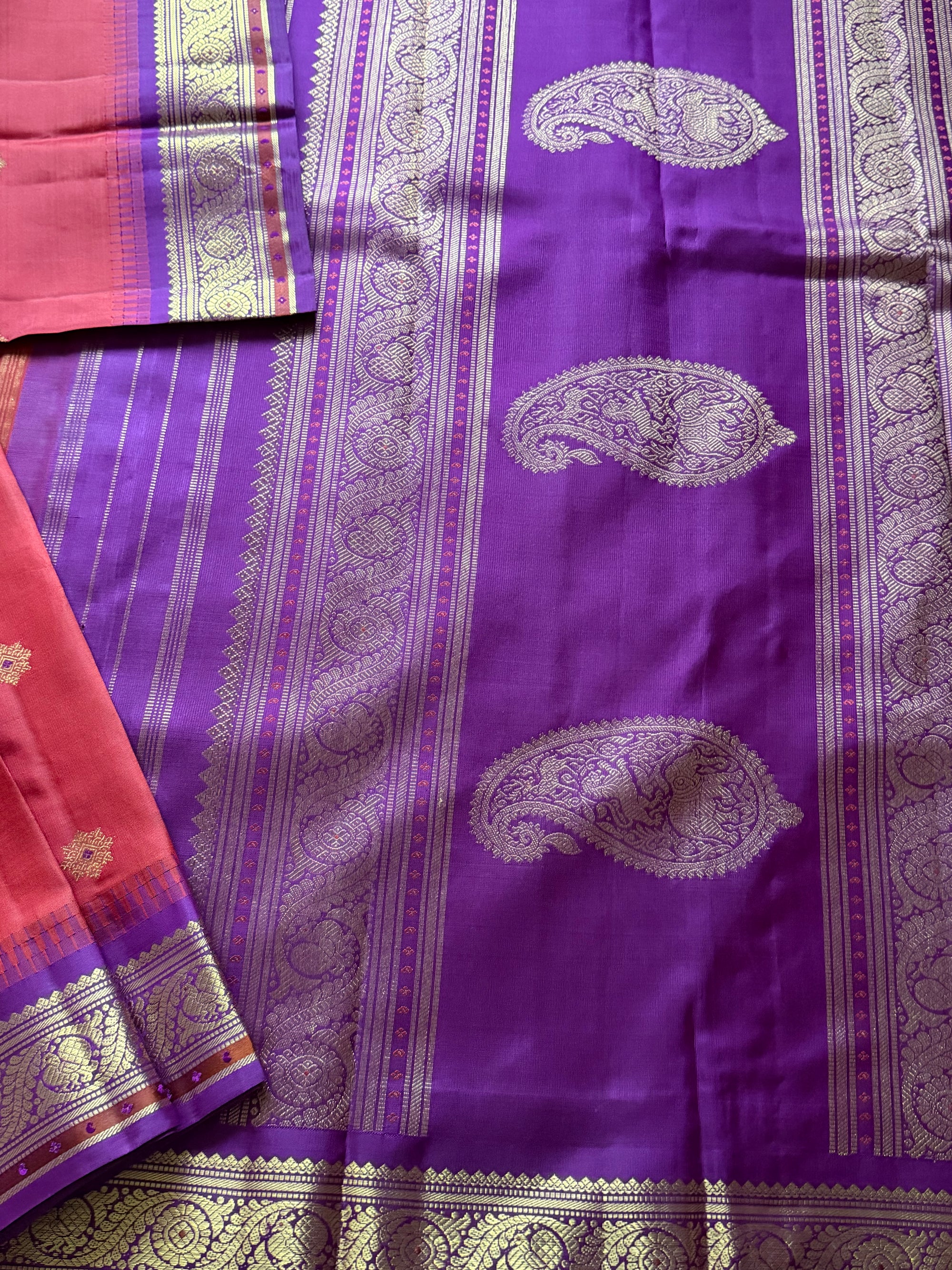 MYTHILI:  Vintage Korvai Kanjivaram