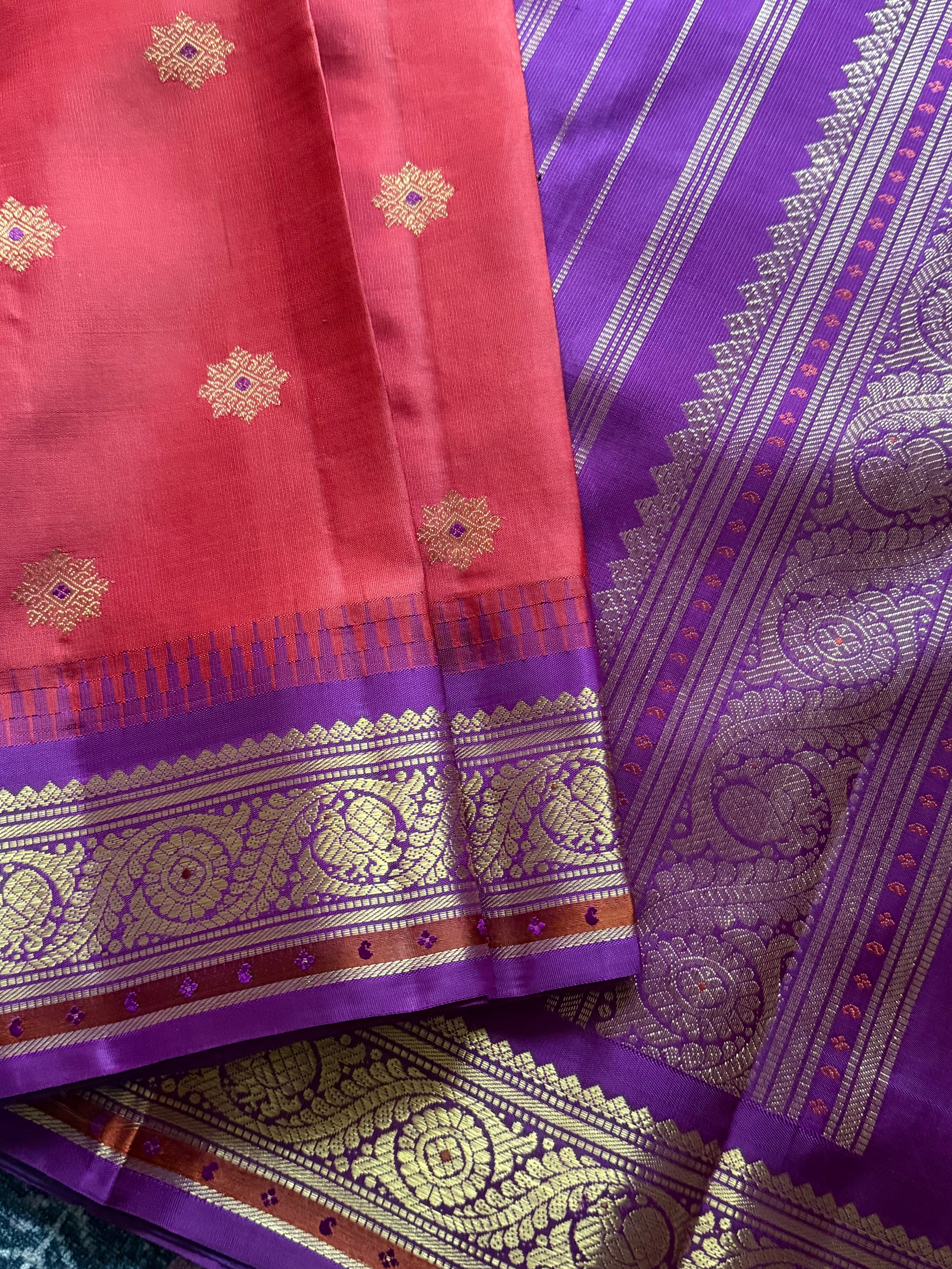 MYTHILI:  Vintage Korvai Kanjivaram