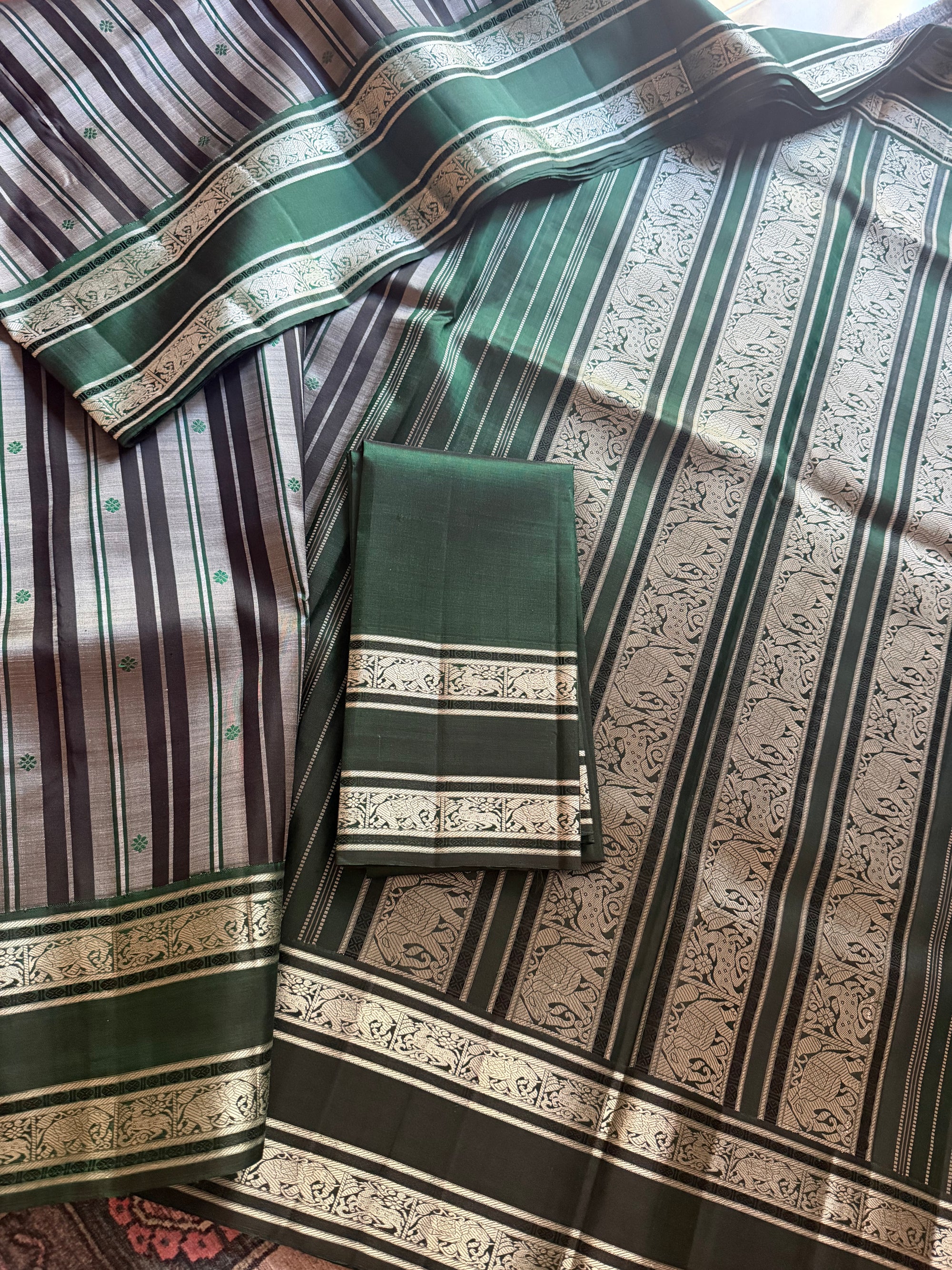 No Zari  Kanjivaram Silk