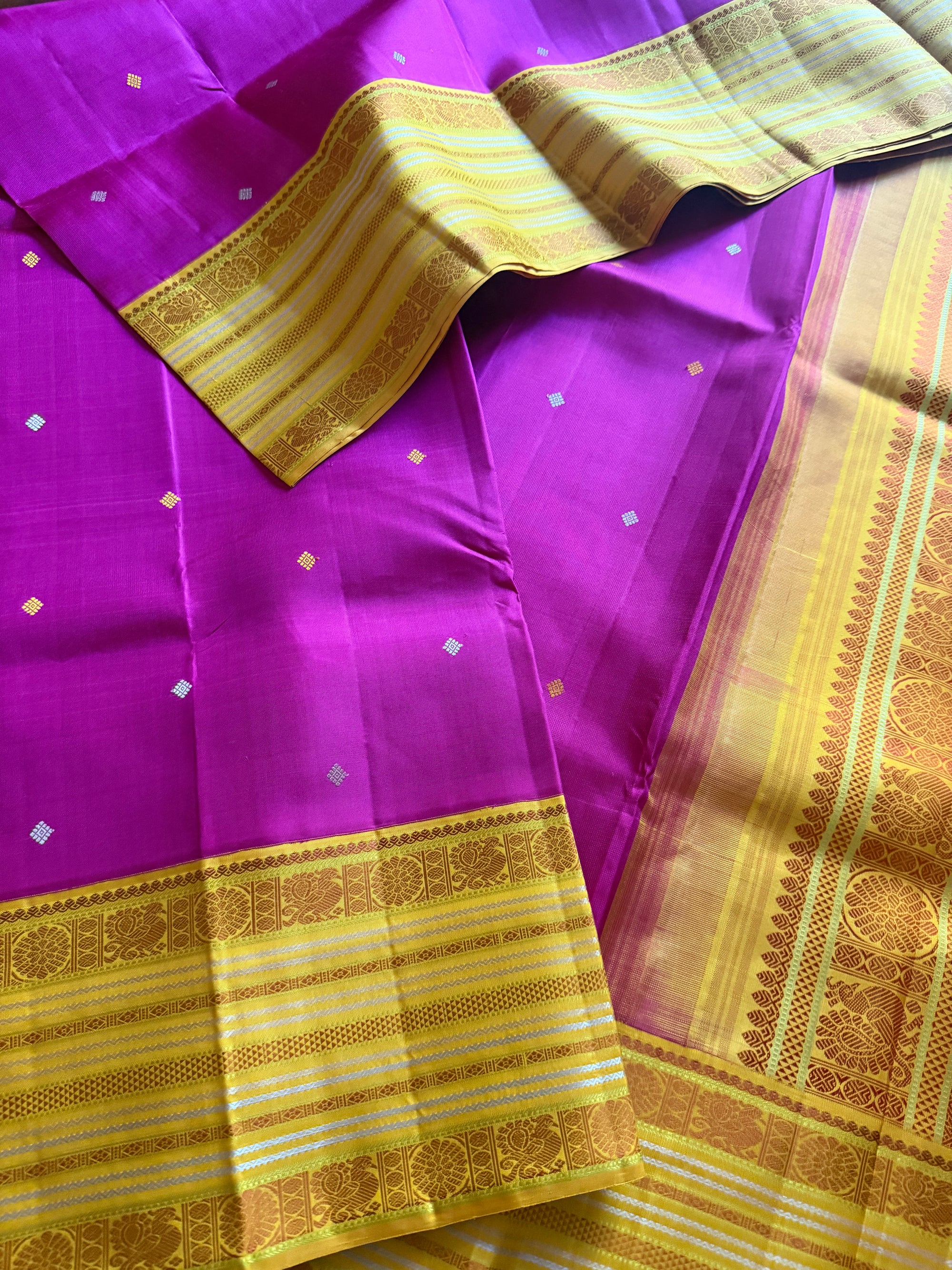 No Zari  Kanjivaram Silk