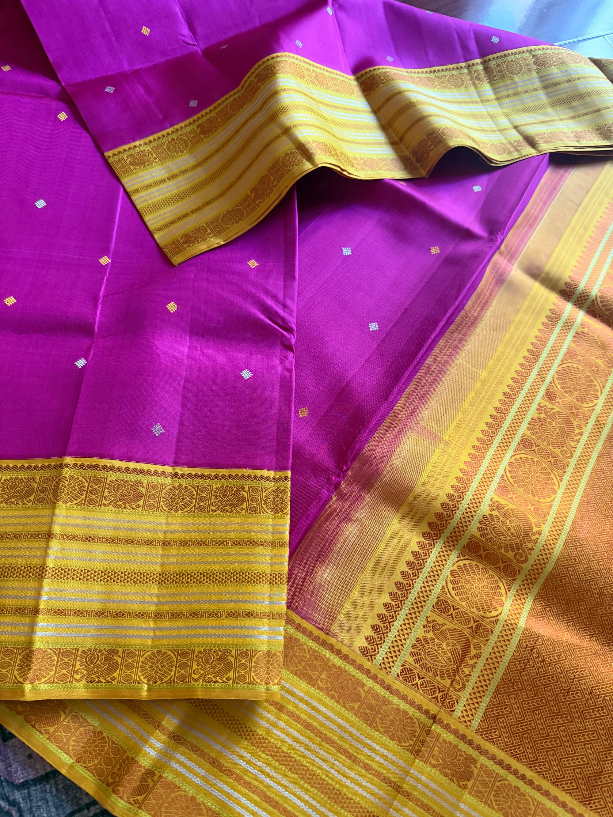No Zari  Kanjivaram Silk