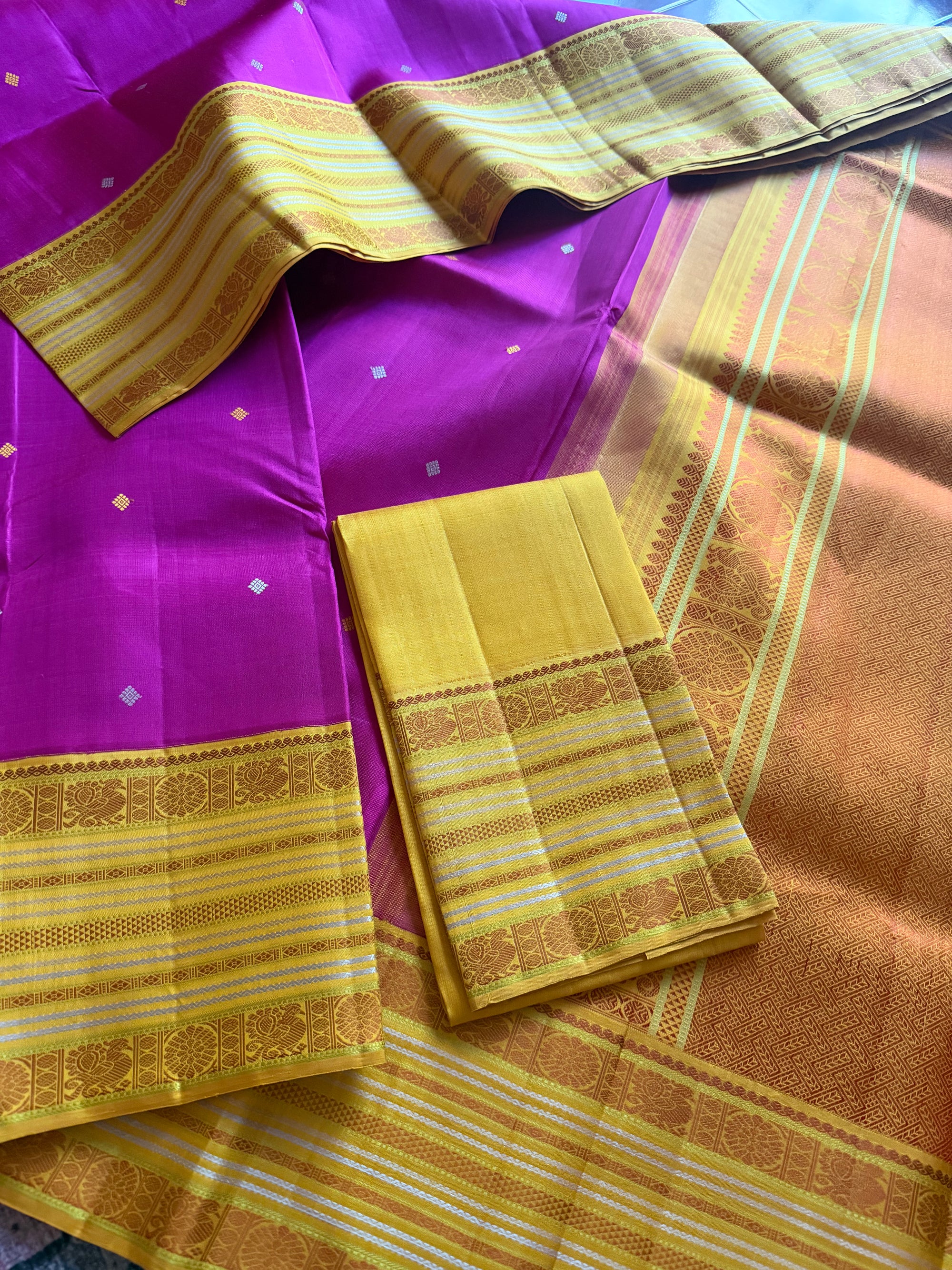 No Zari  Kanjivaram Silk