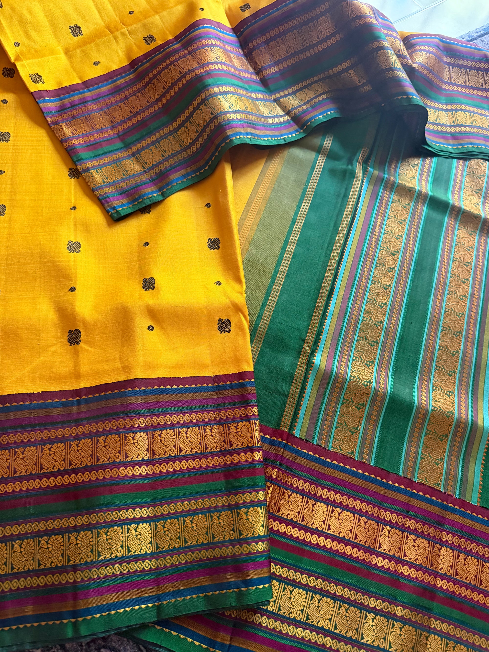 No Zari  Kanjivaram Silk