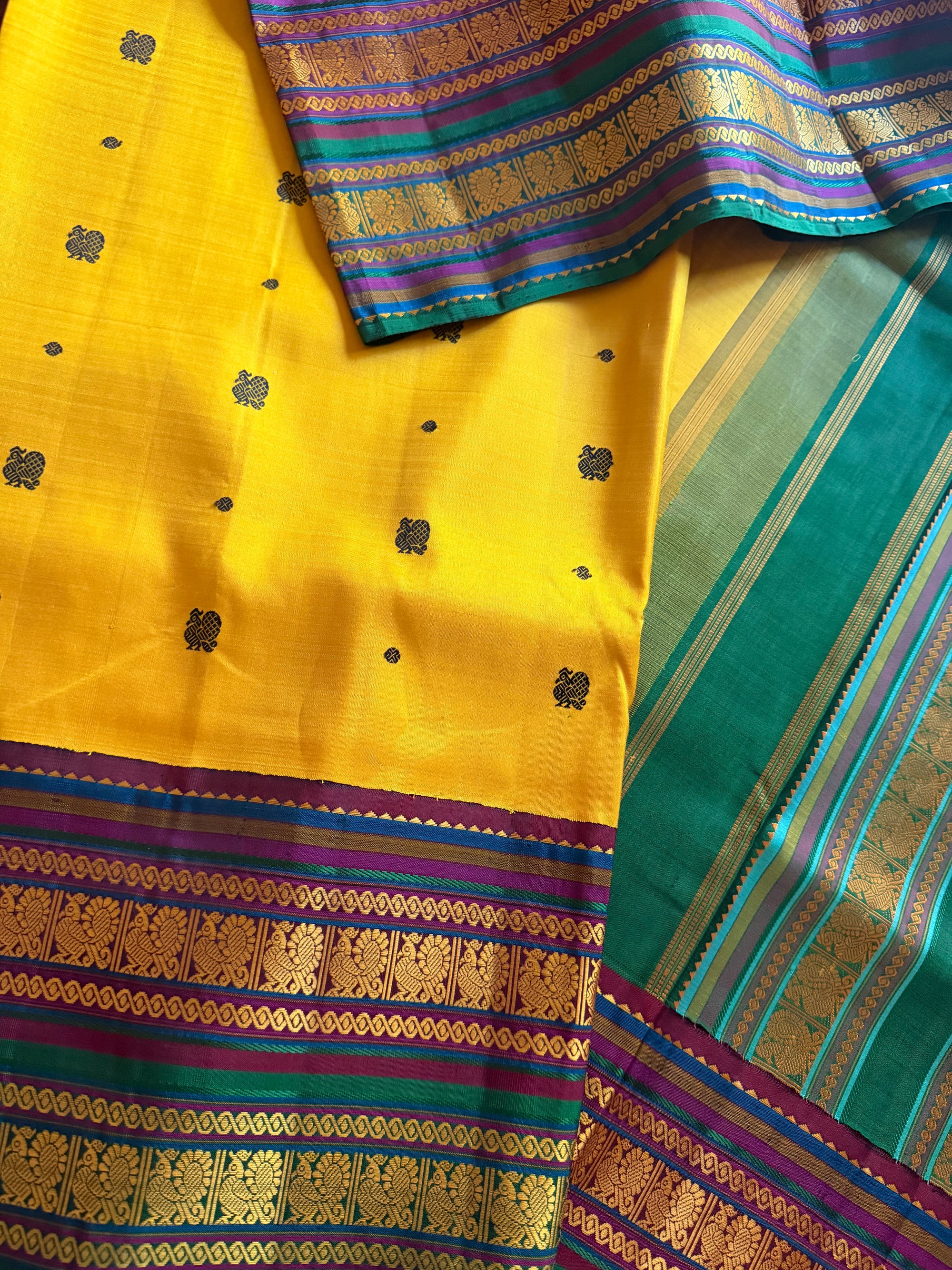 No Zari  Kanjivaram Silk