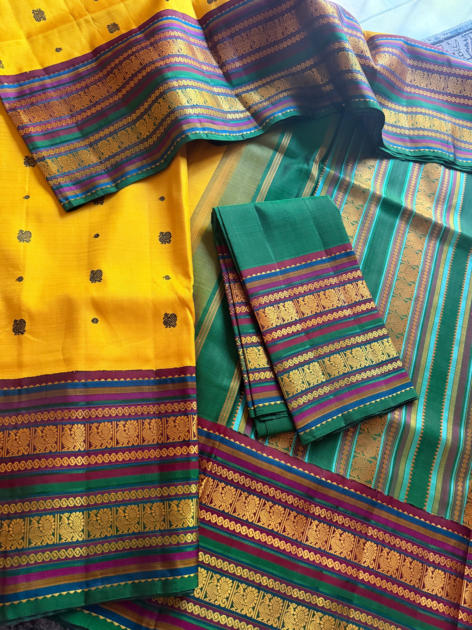 No Zari  Kanjivaram Silk