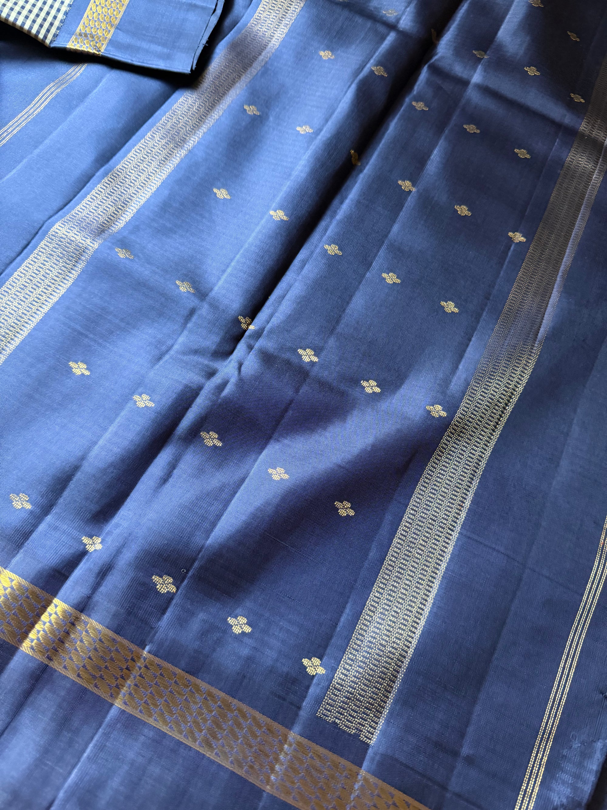 Korvai  Kanjivaram - Vintage Recreation Saree 