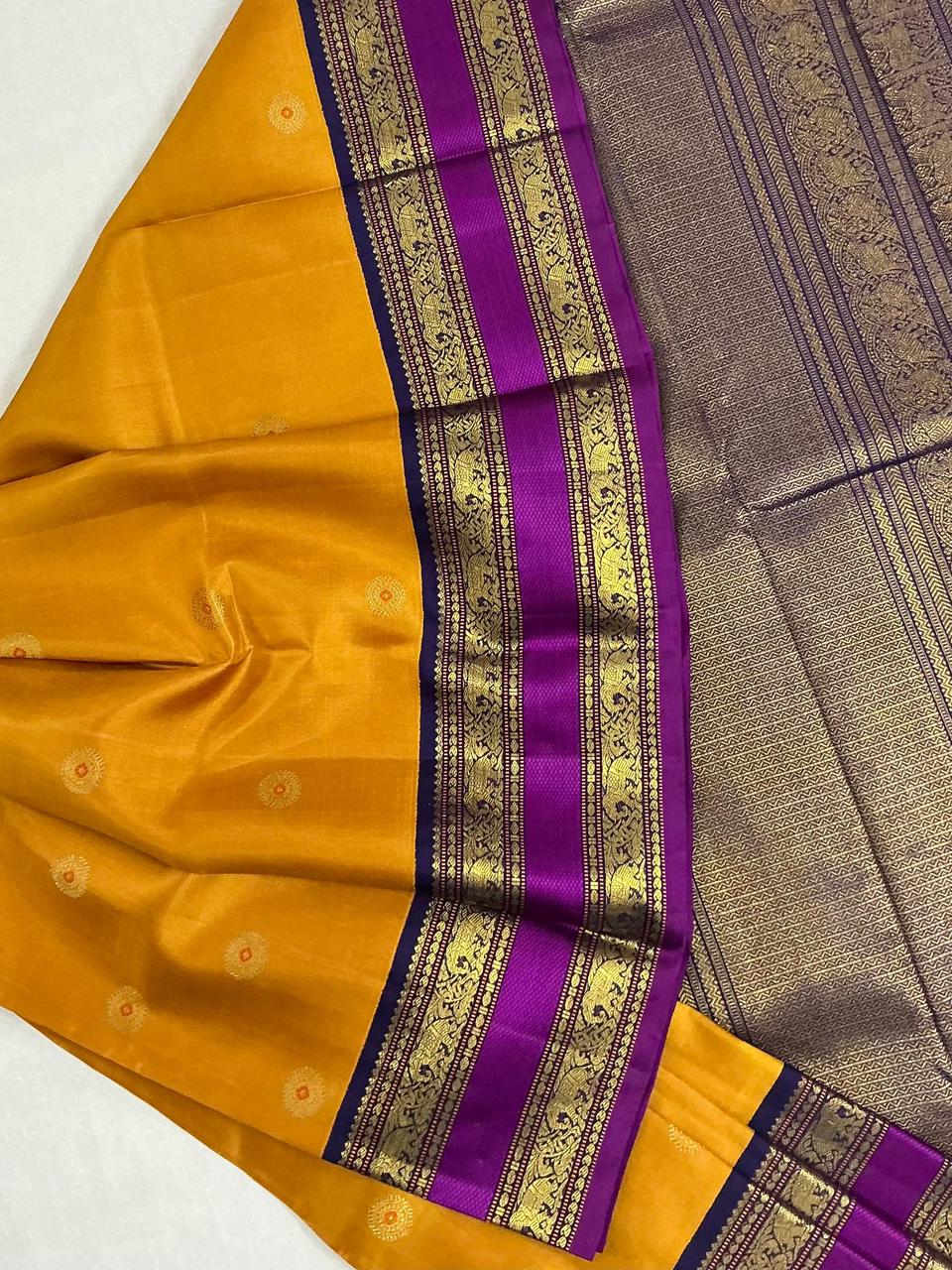 MYTHILI:  SHADES OF YELLOW ( MARIGOLD)