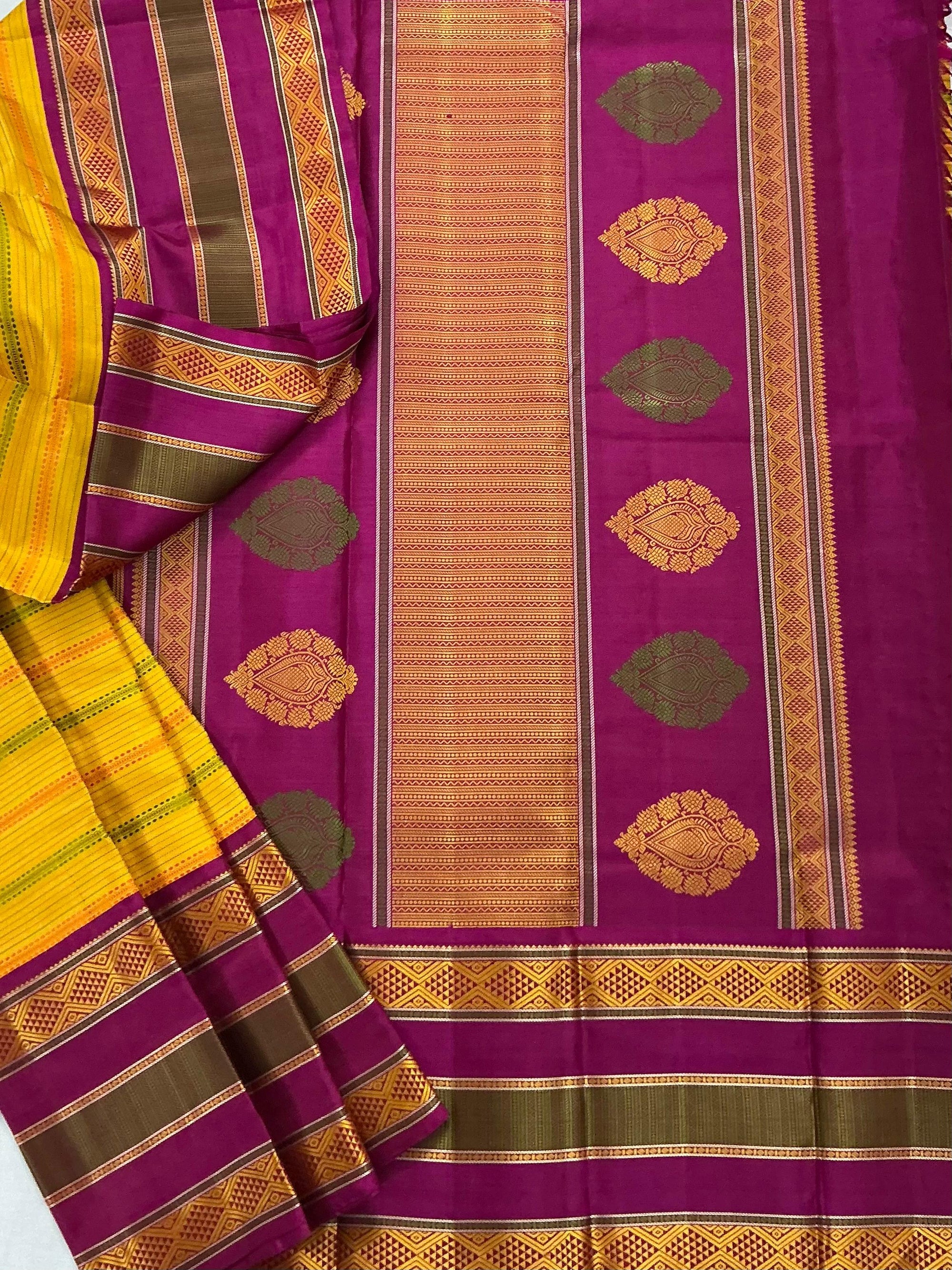 No Zari  Kanjivaram Silk