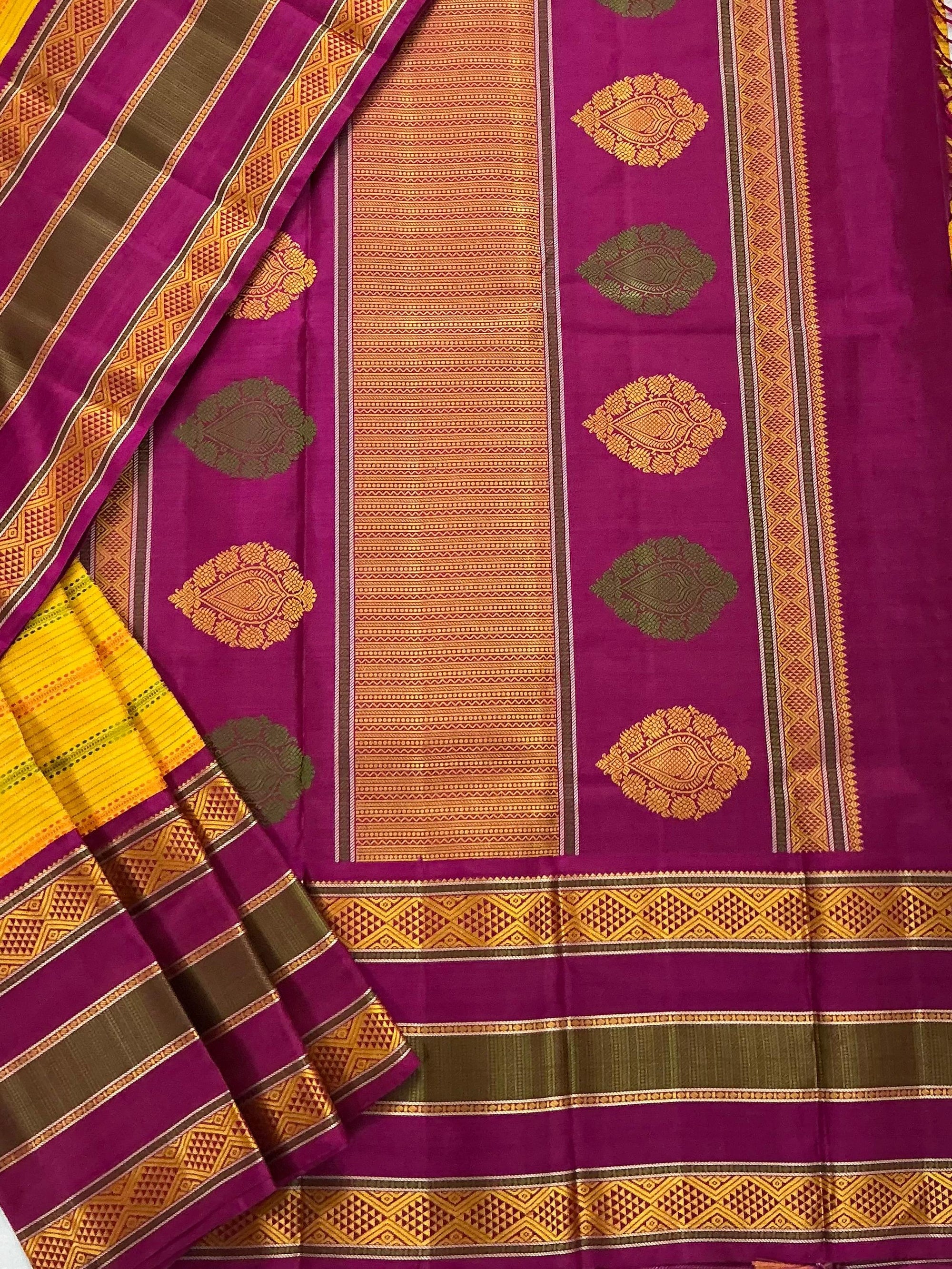 No Zari  Kanjivaram Silk