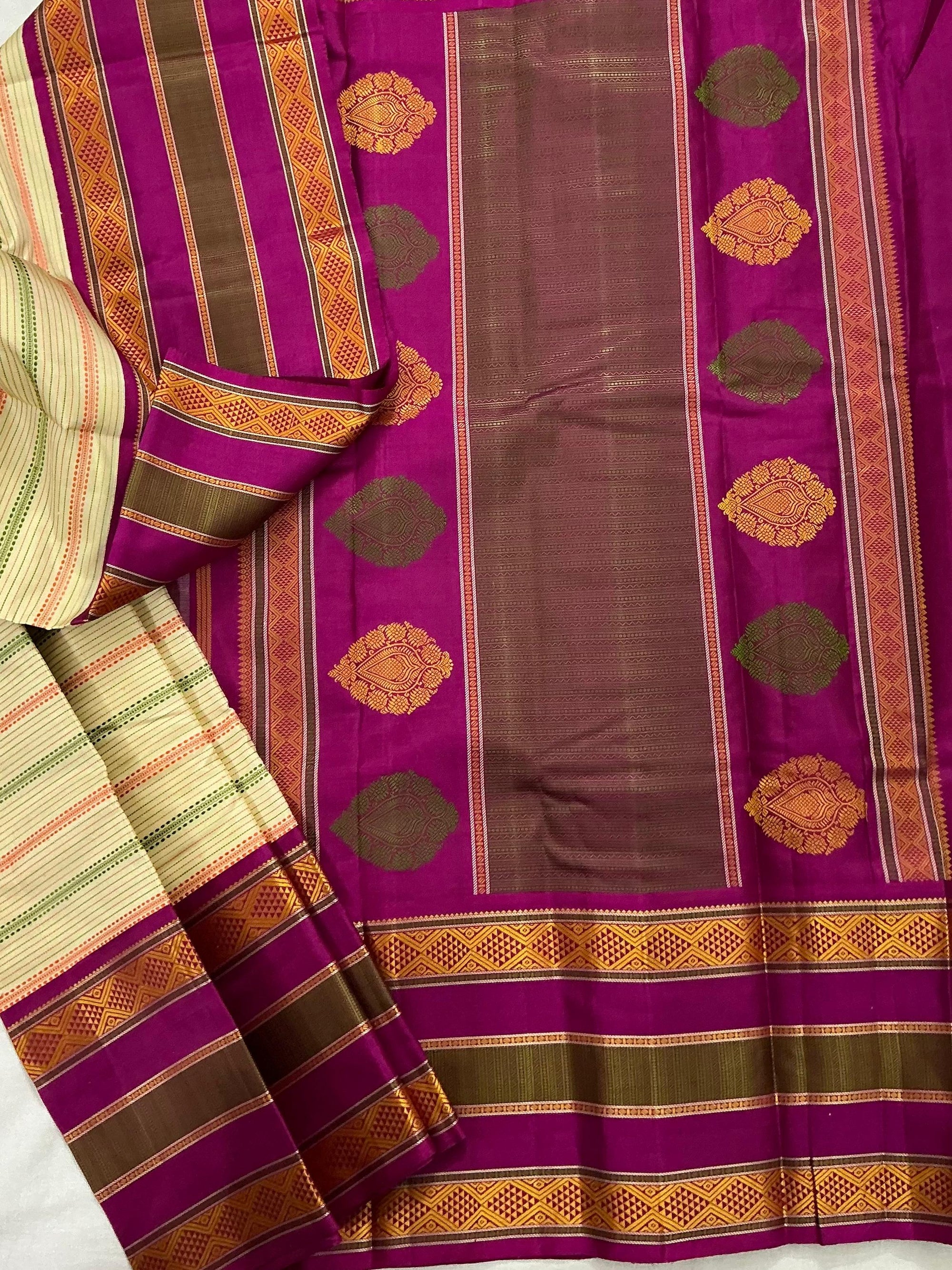 No Zari  Kanjivaram Silk