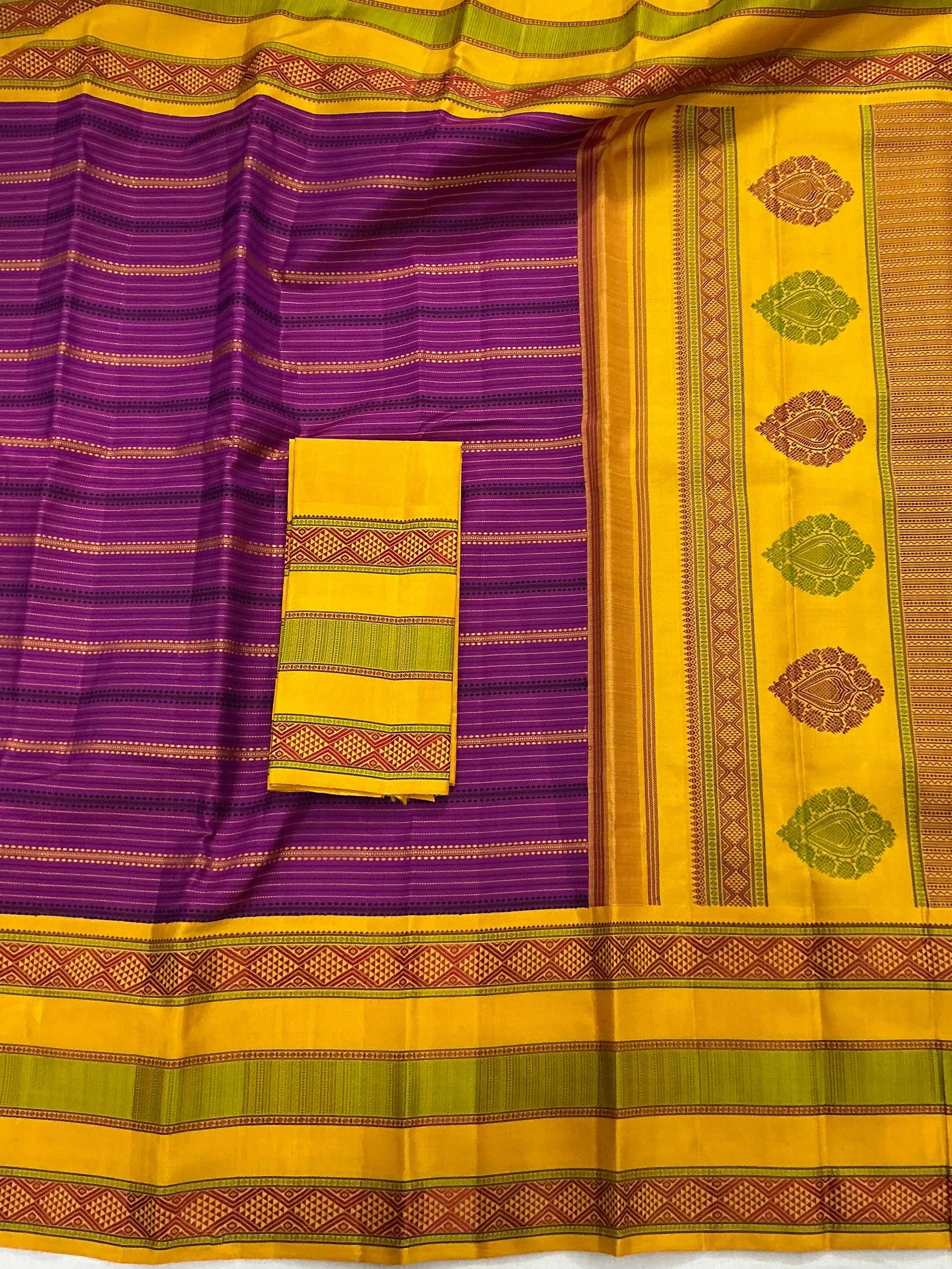 No Zari  Kanjivaram Silk